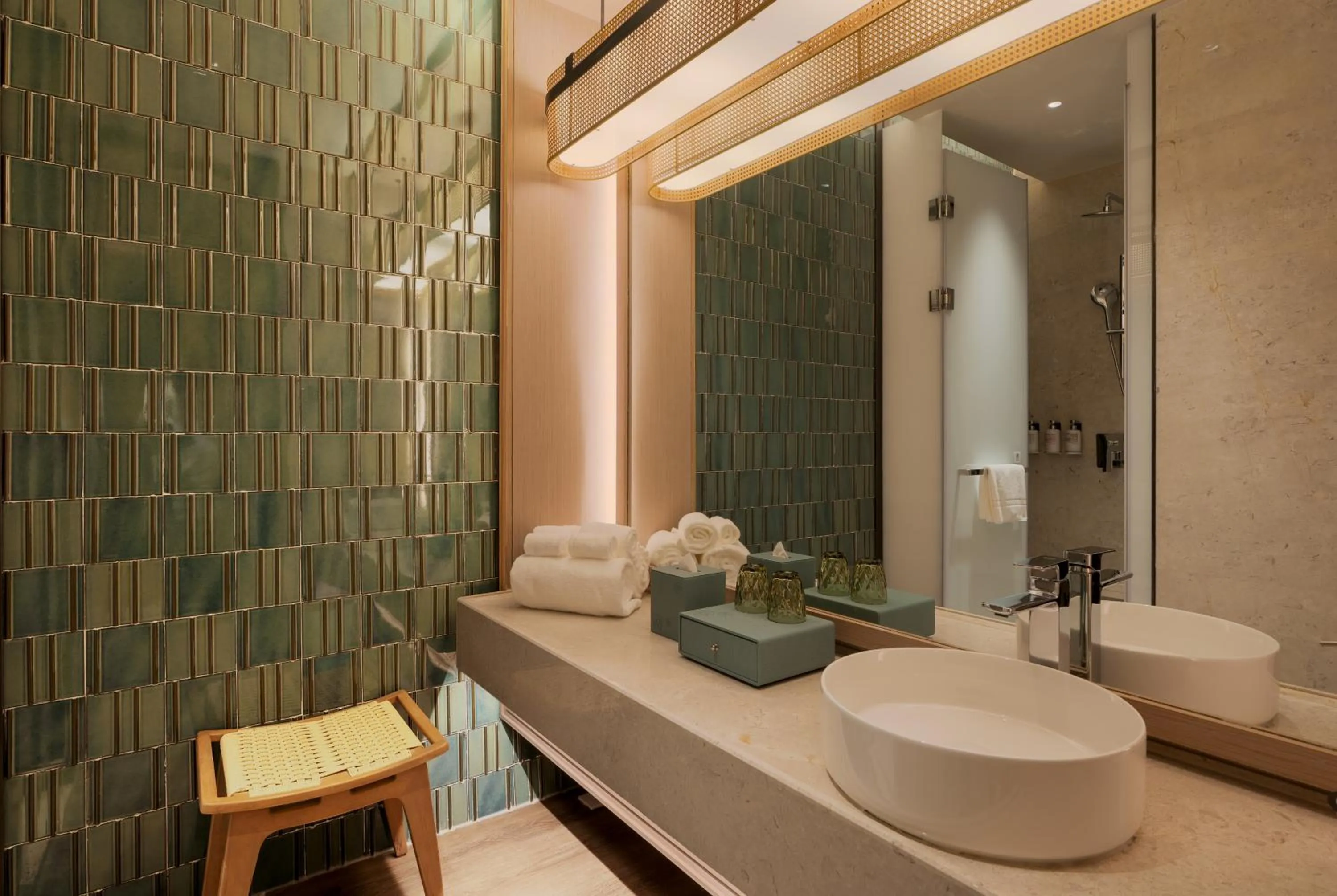 Shower in Chengdu Expo Waterfall Hotel - MGallery Collection