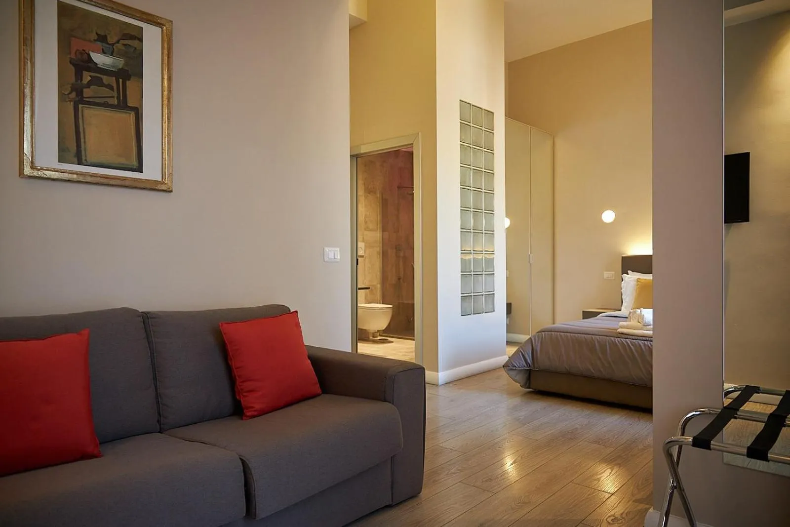 Bed in The Roman Empire Guesthouse