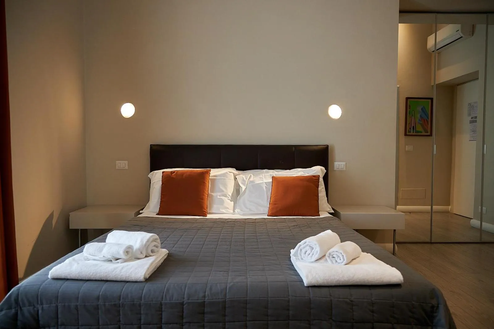 Bed in The Roman Empire Guesthouse