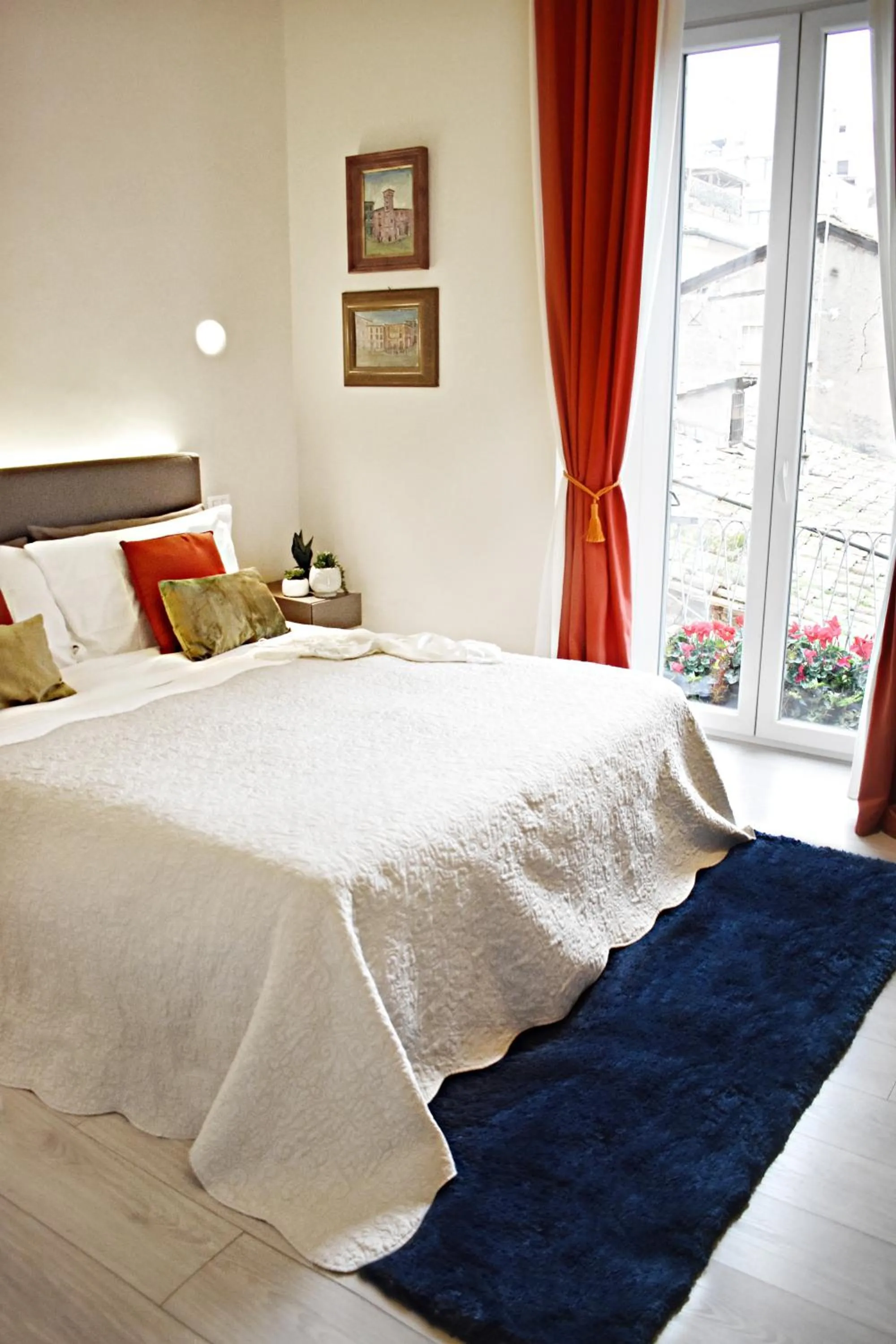 Bed in The Roman Empire Guesthouse