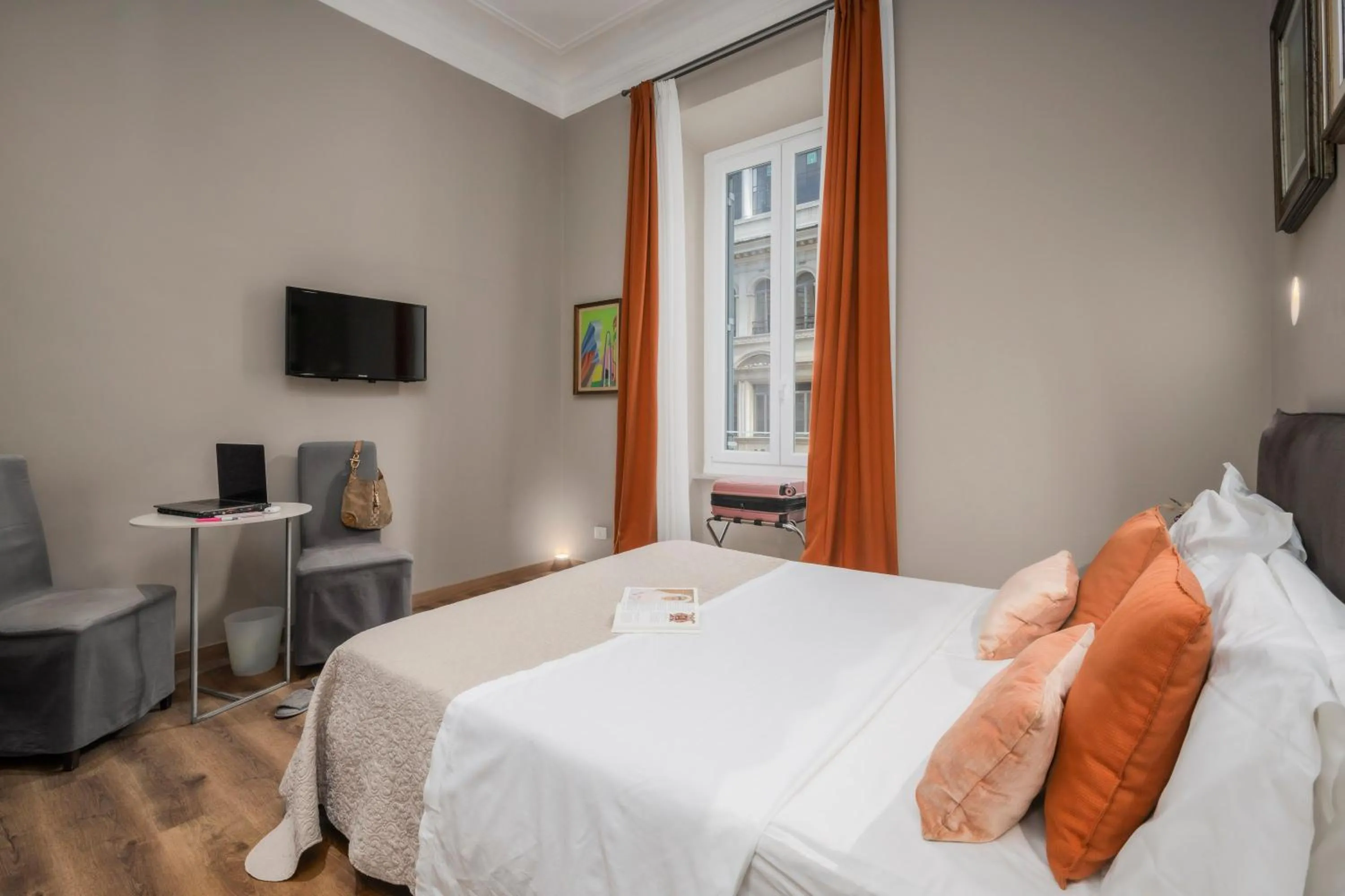 Bed in The Roman Empire Guesthouse