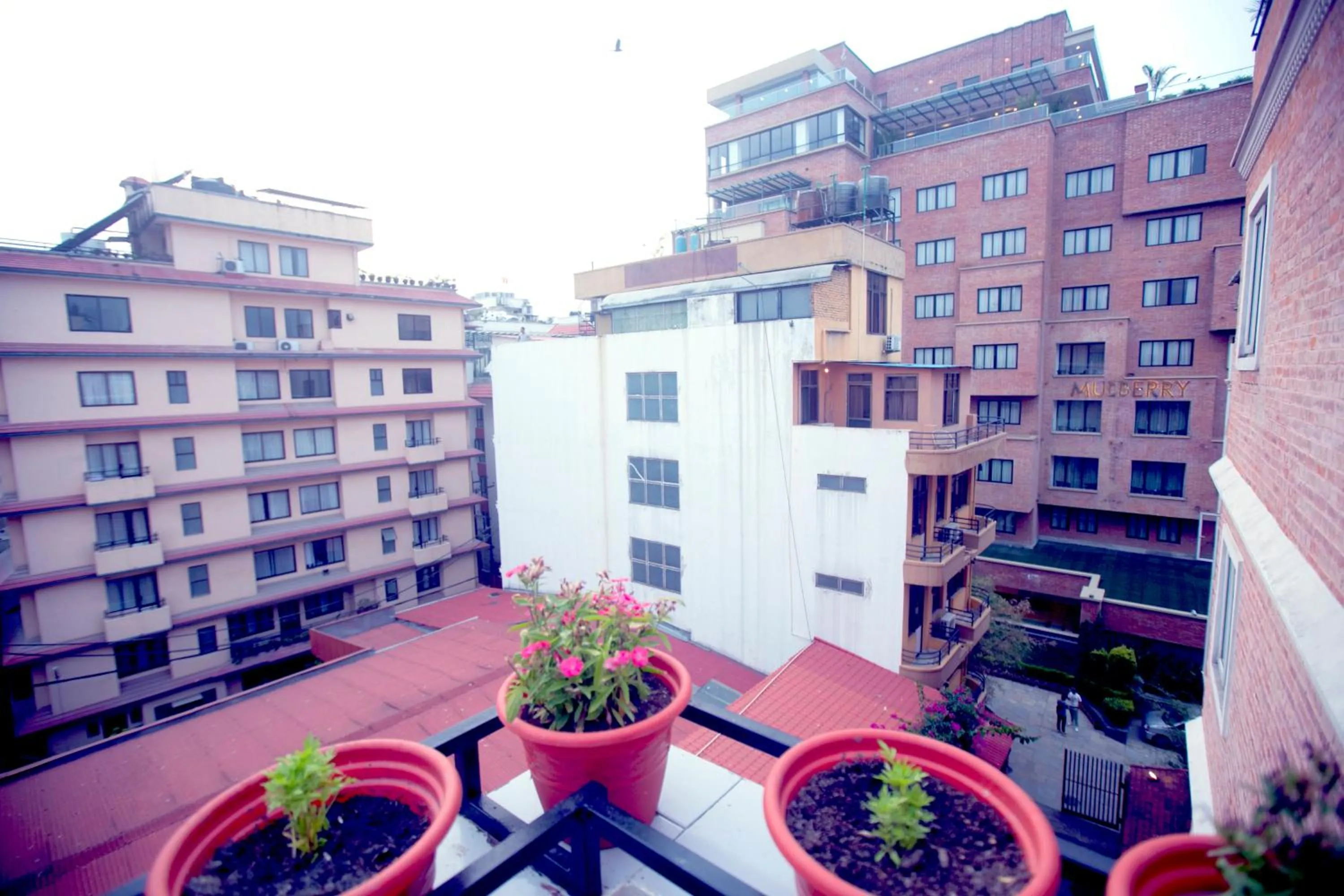 Balcony/Terrace in Divya Boutique Inn