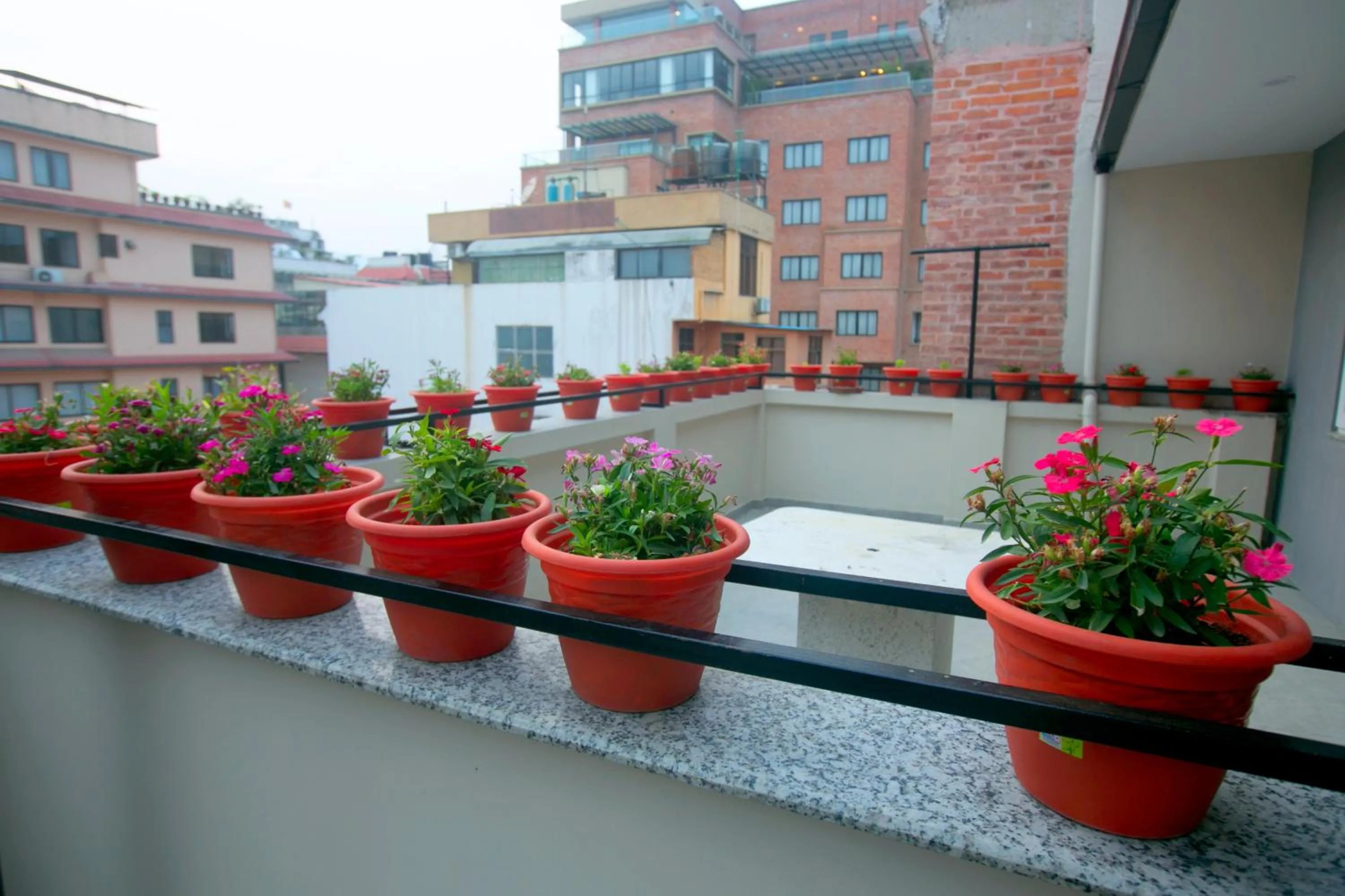 Balcony/Terrace in Divya Boutique Inn