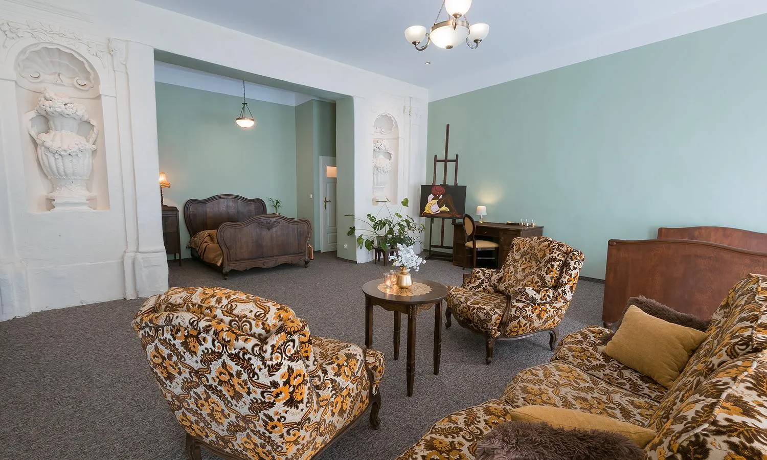 Living room in Zamek Dobroszyce