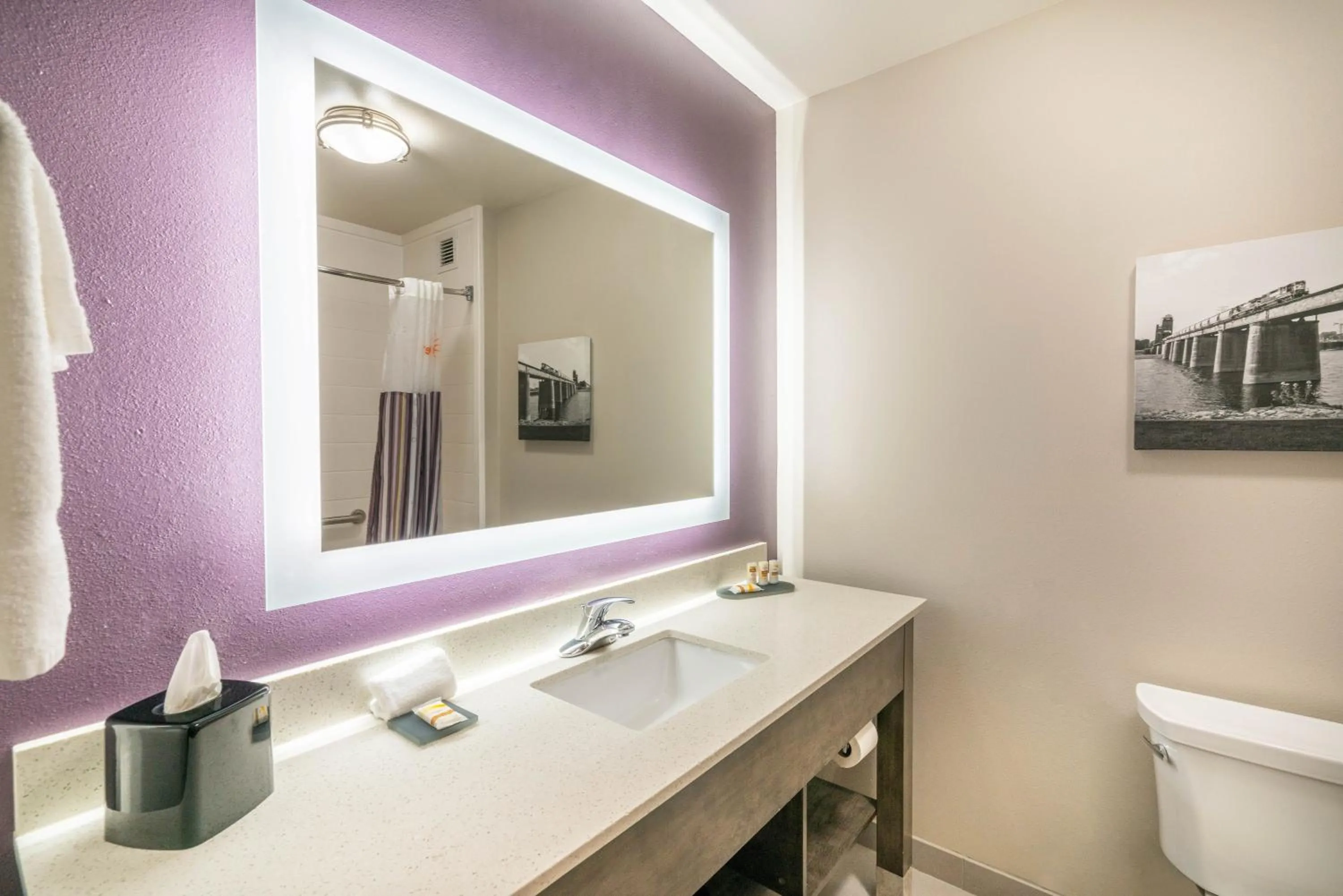 Bathroom in La Quinta by Wyndham Chattanooga - Lookout Mtn