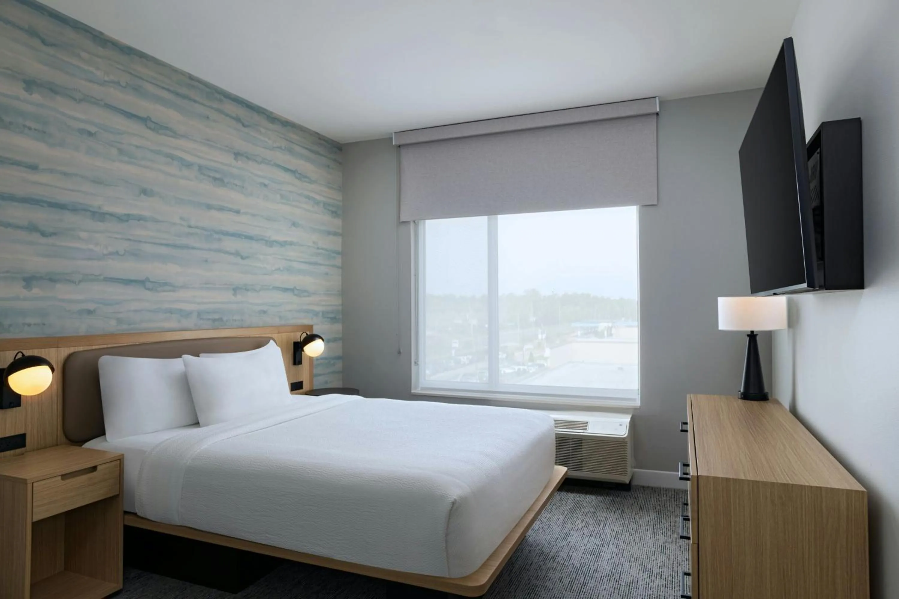 Bedroom, Bed in TownePlace Suites by Marriott Houston Tomball