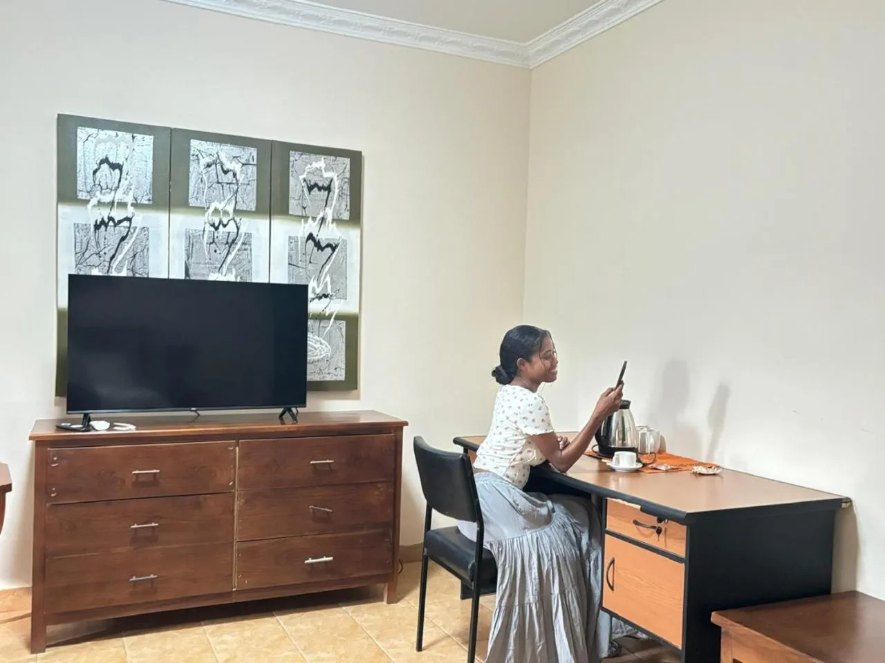 TV and multimedia in Palm Malinamoc Hotel