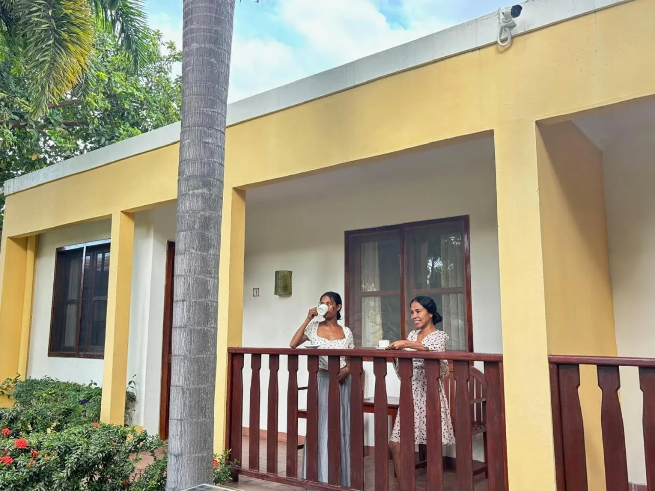 Balcony/Terrace in Palm Malinamoc Hotel