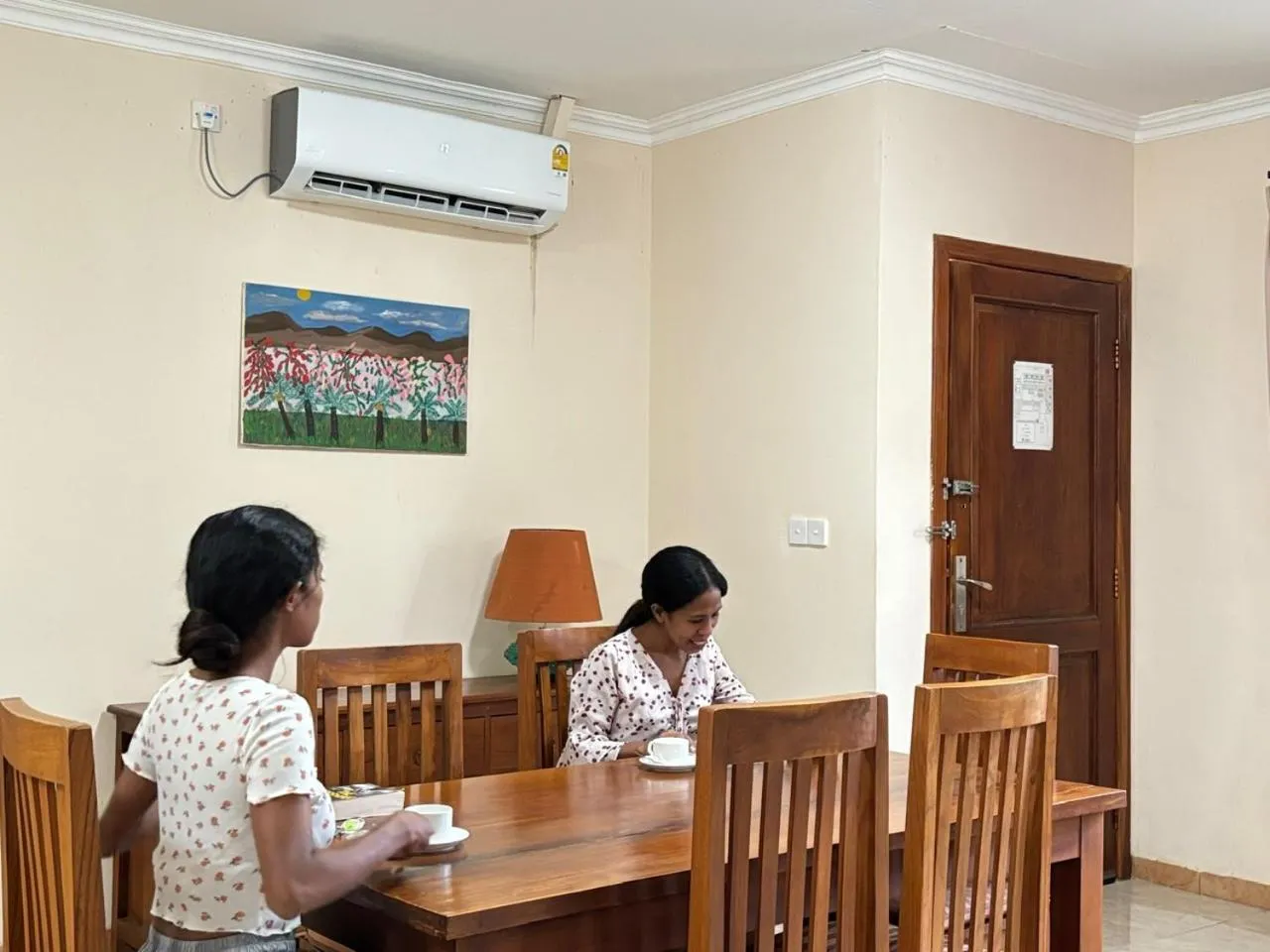 Seating area in Palm Malinamoc Hotel