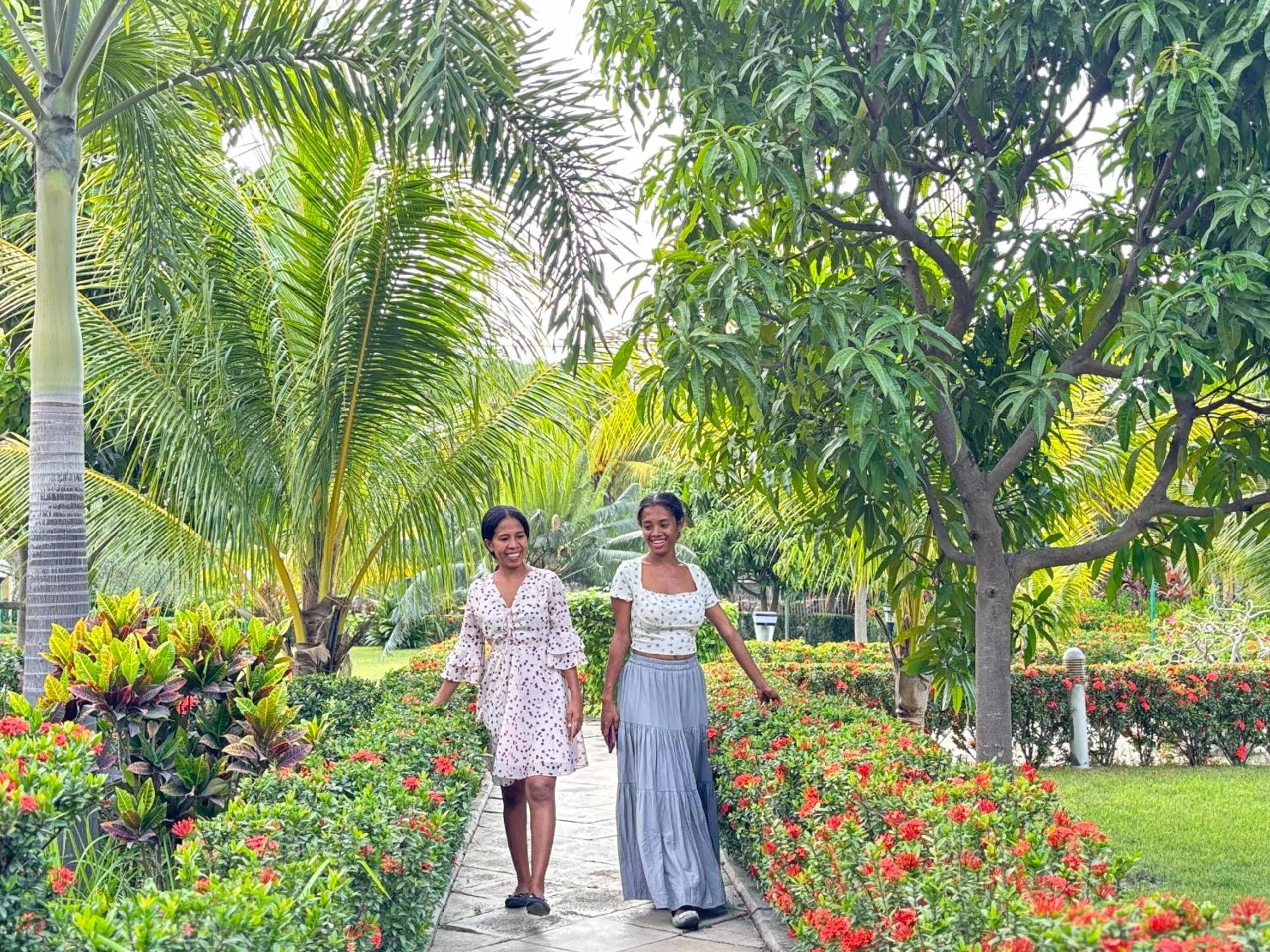 Garden in Palm Malinamoc Hotel