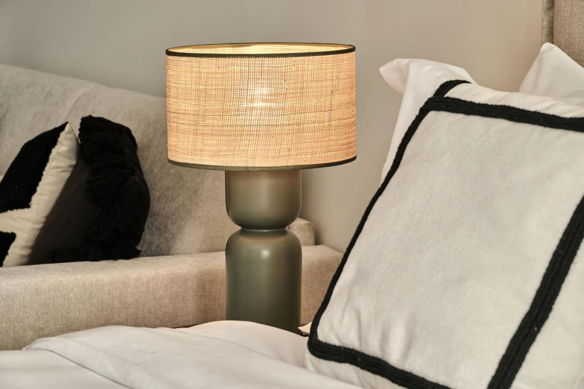 Decorative detail, Bed in Vision Gazi