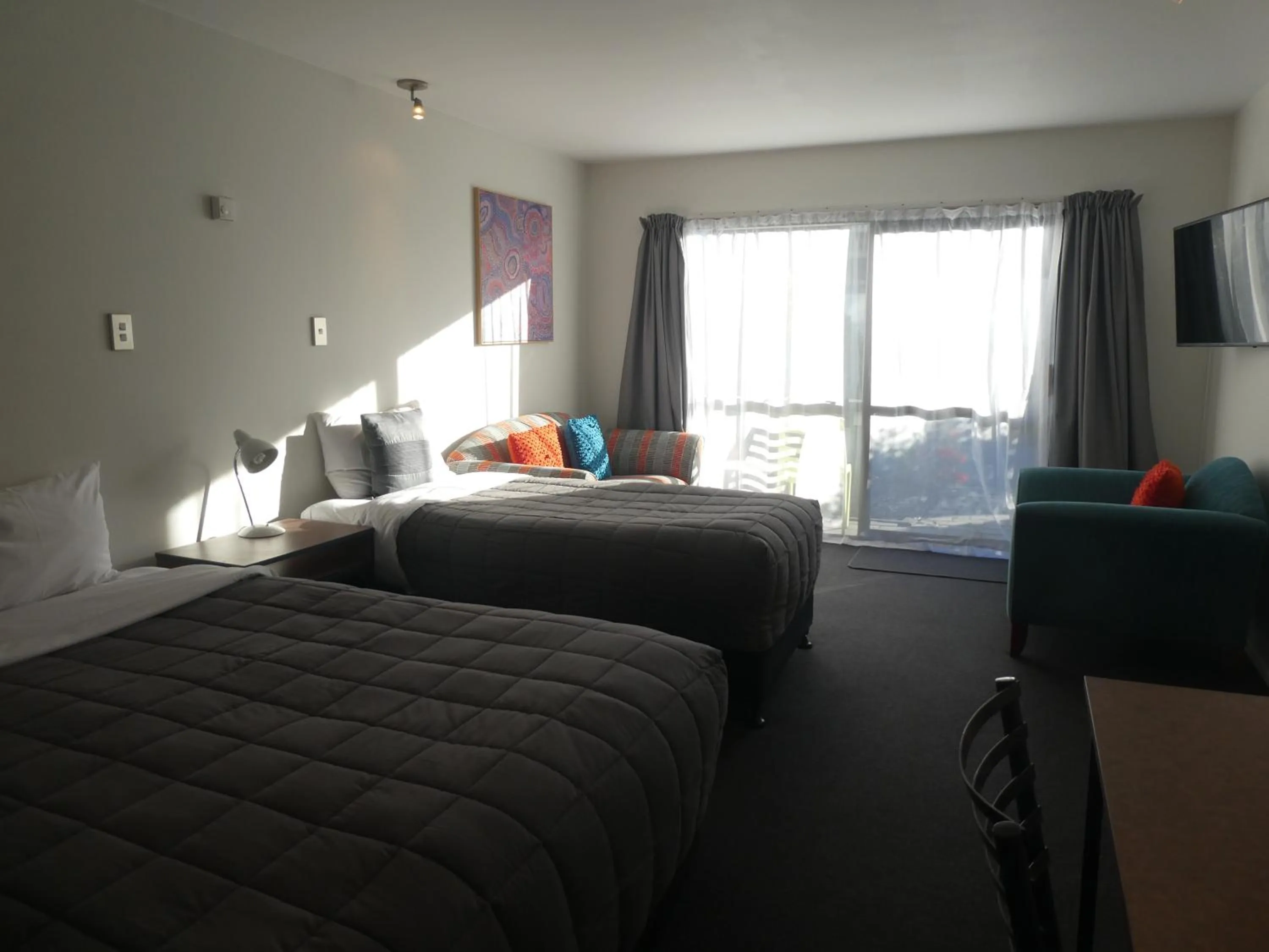 Bed in Wakatipu View Apartments