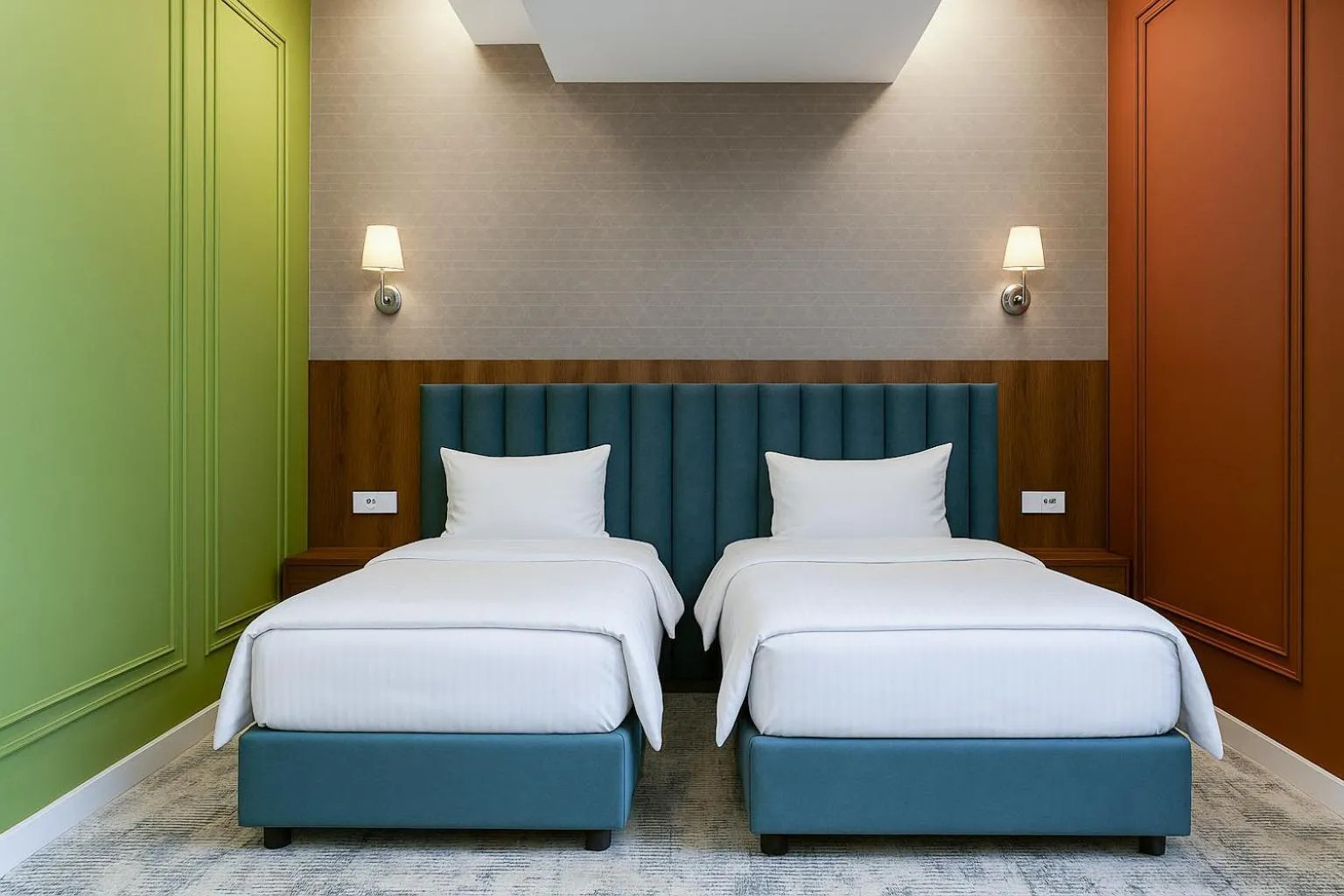 Bed in Siab Hotel Premium