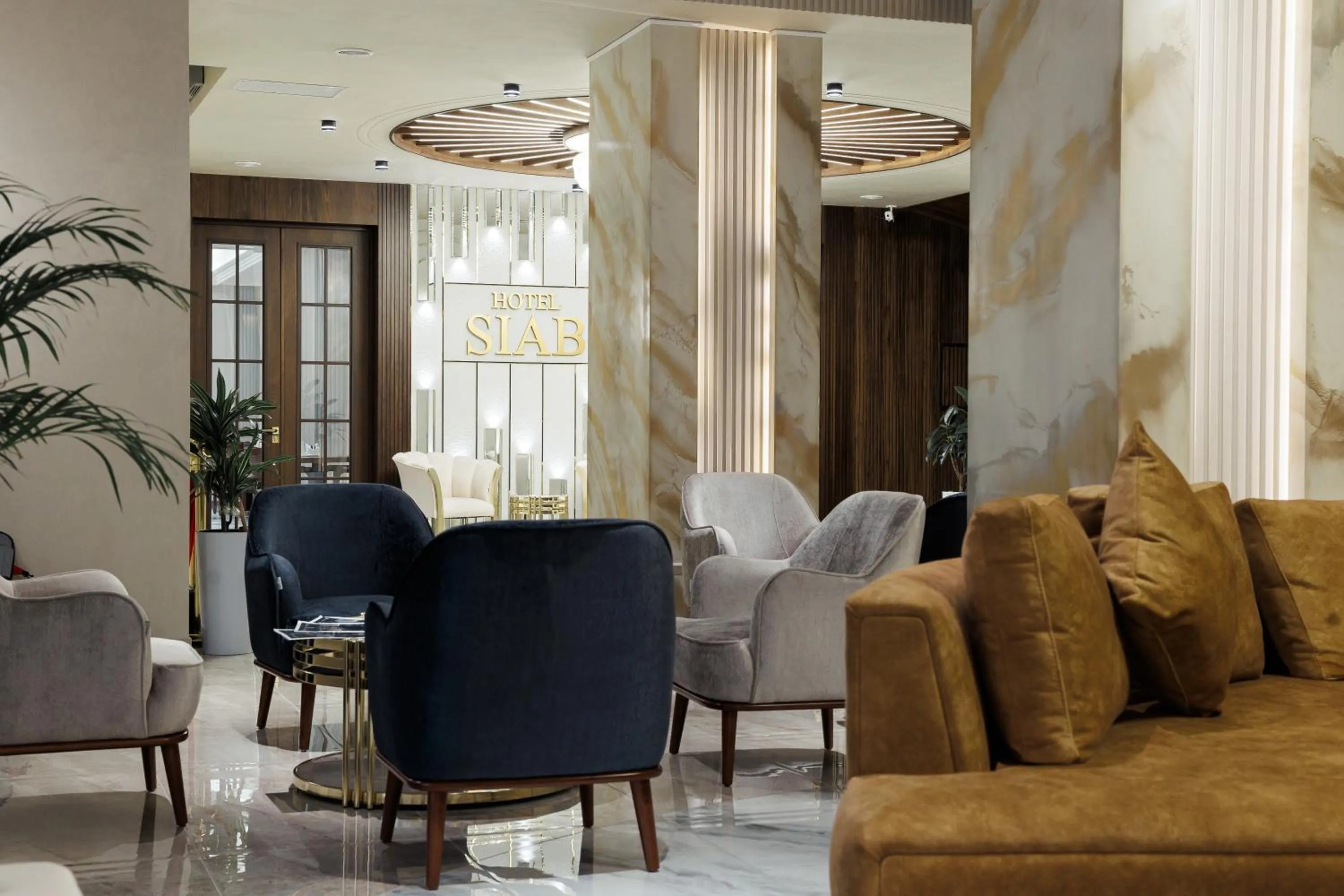 Seating area in Siab Hotel Premium