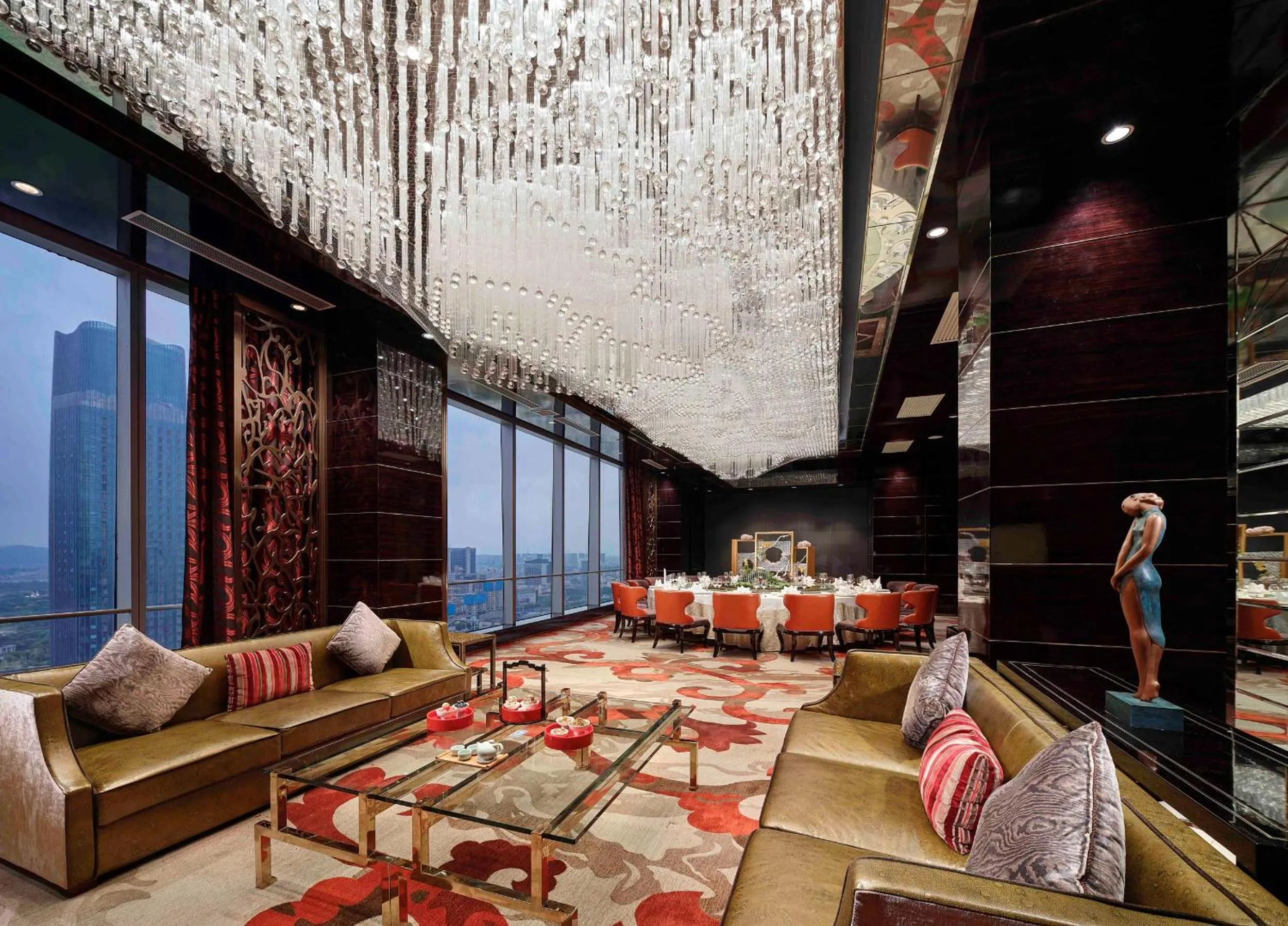 Restaurant/places to eat in Sanding New Century Grand Hotel Yiwu