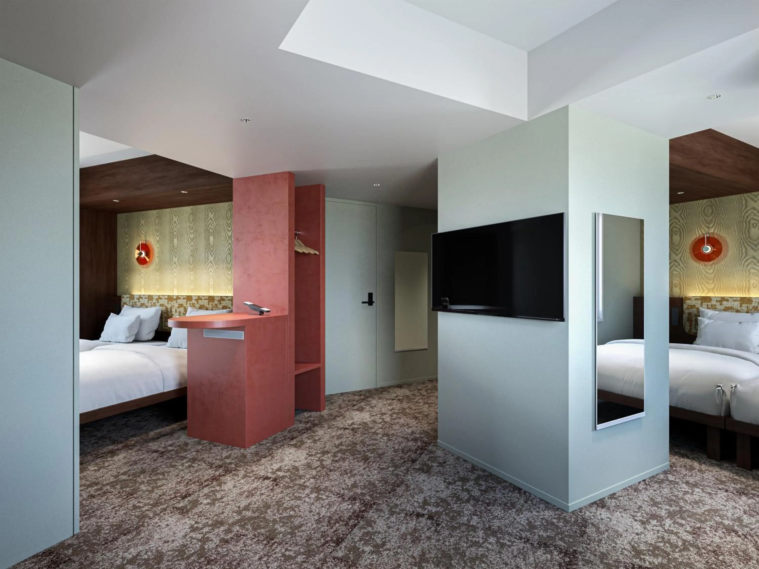 Photo of the whole room, Bed in Tokyu Stay Shinjuku