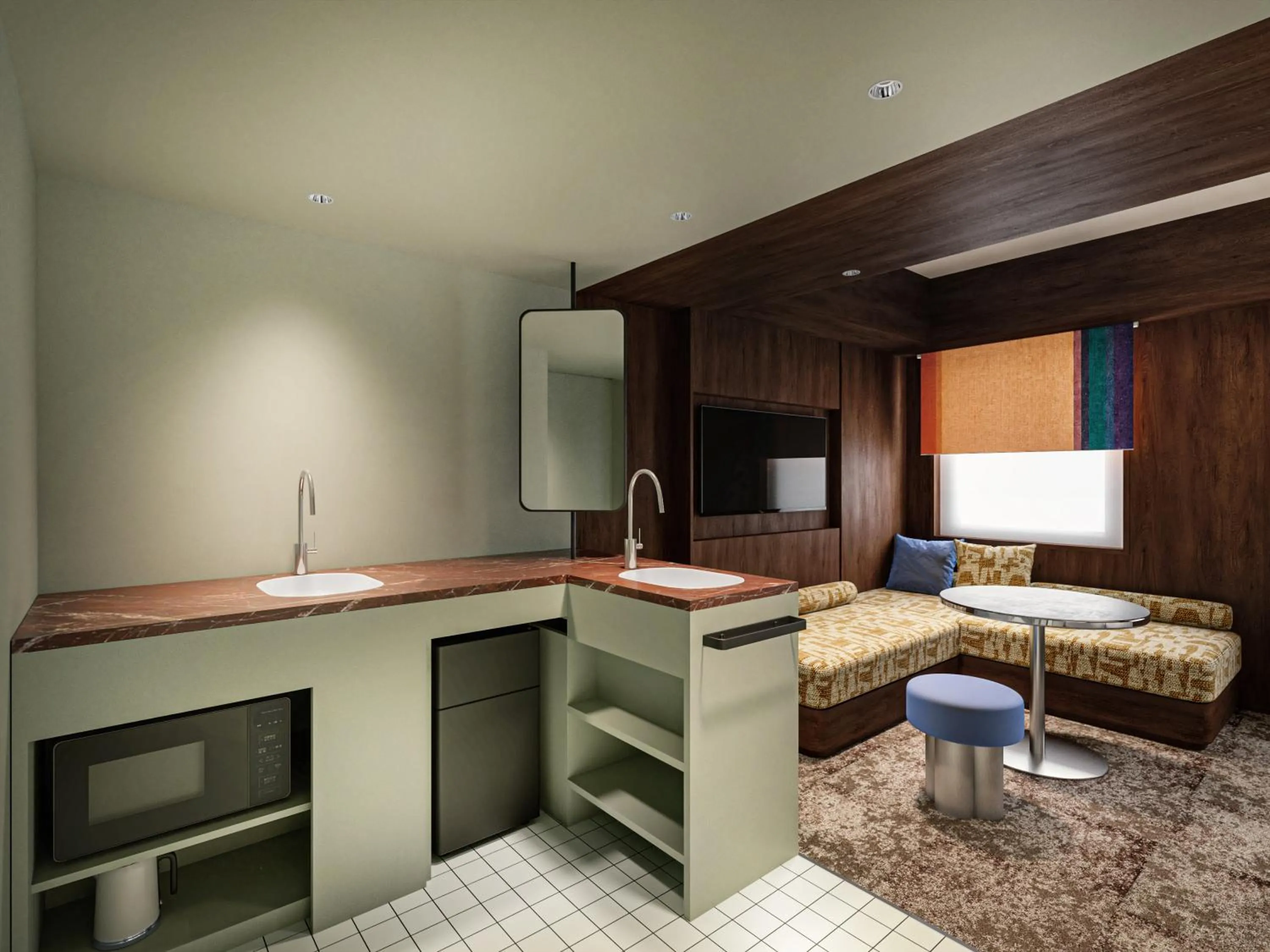 Kitchen or kitchenette in Tokyu Stay Shinjuku