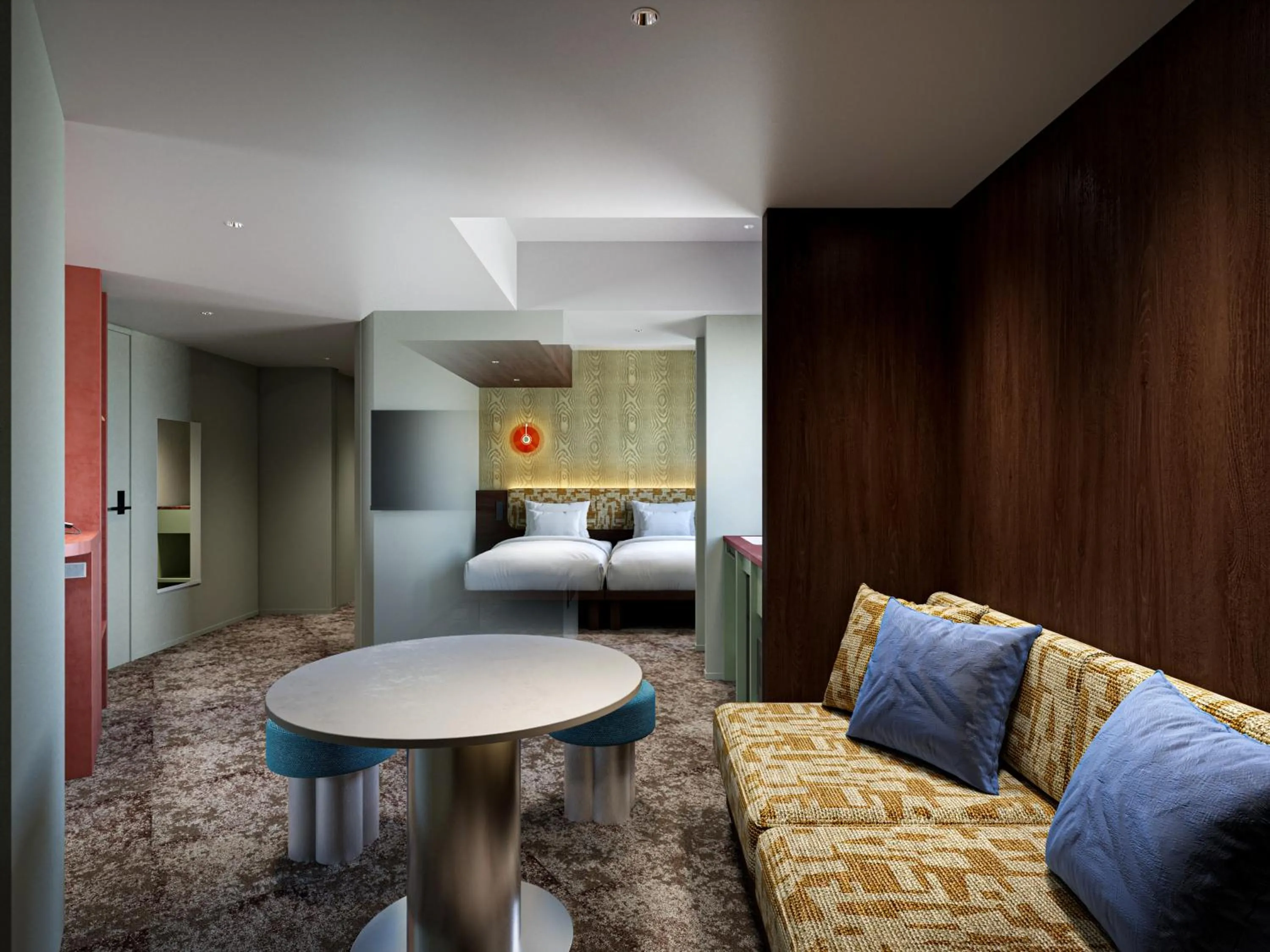 Photo of the whole room, Bed in Tokyu Stay Shinjuku