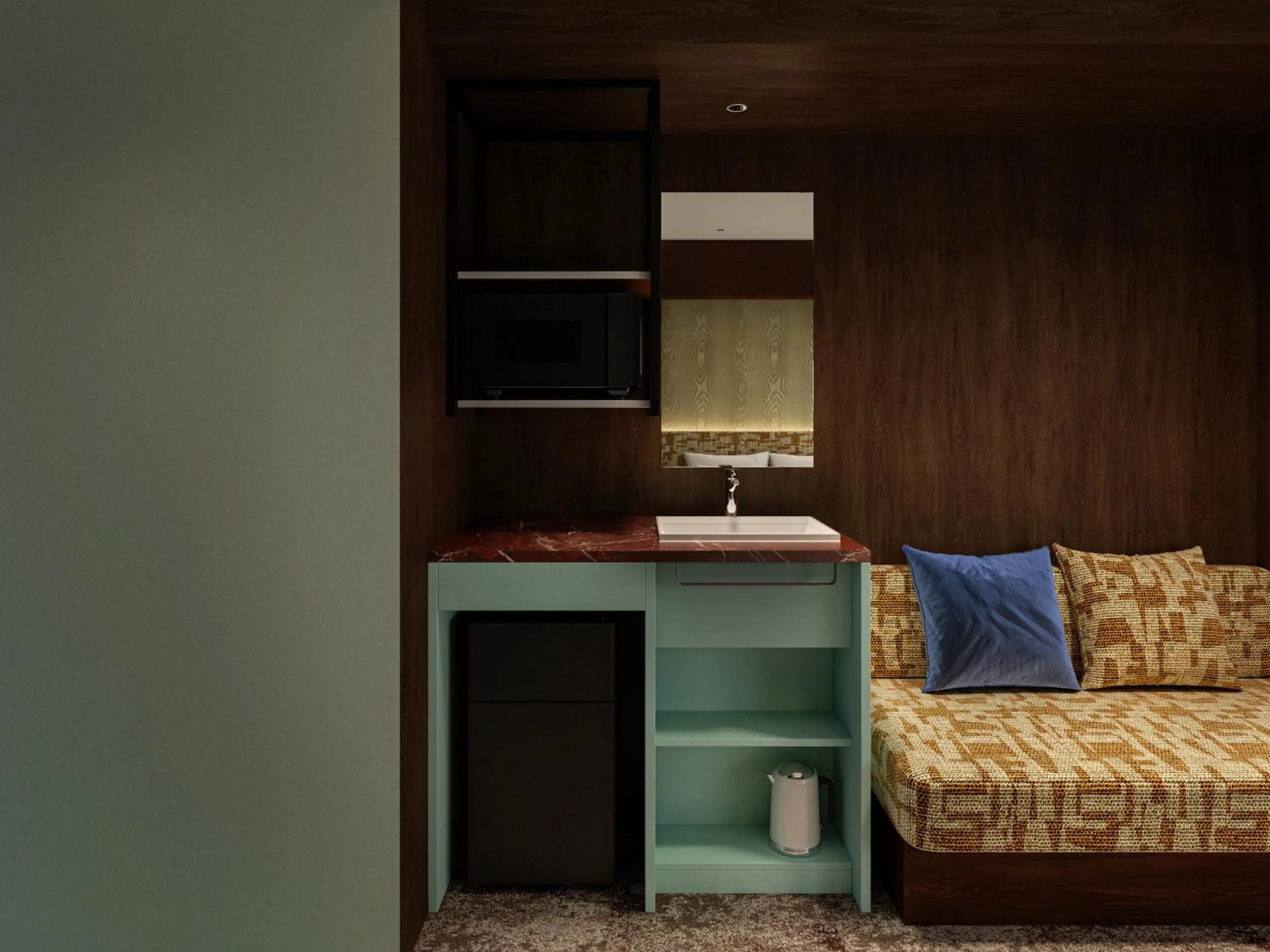 Photo of the whole room, Bed in Tokyu Stay Shinjuku