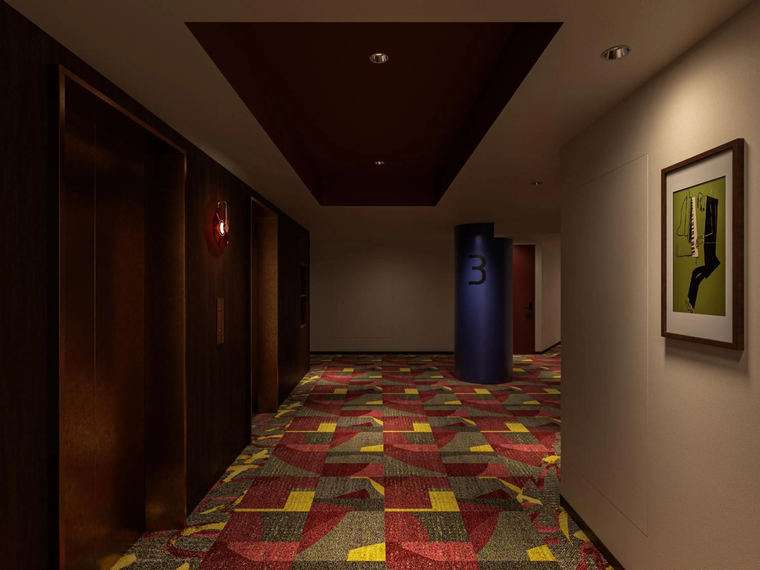 Area and facilities in Tokyu Stay Shinjuku