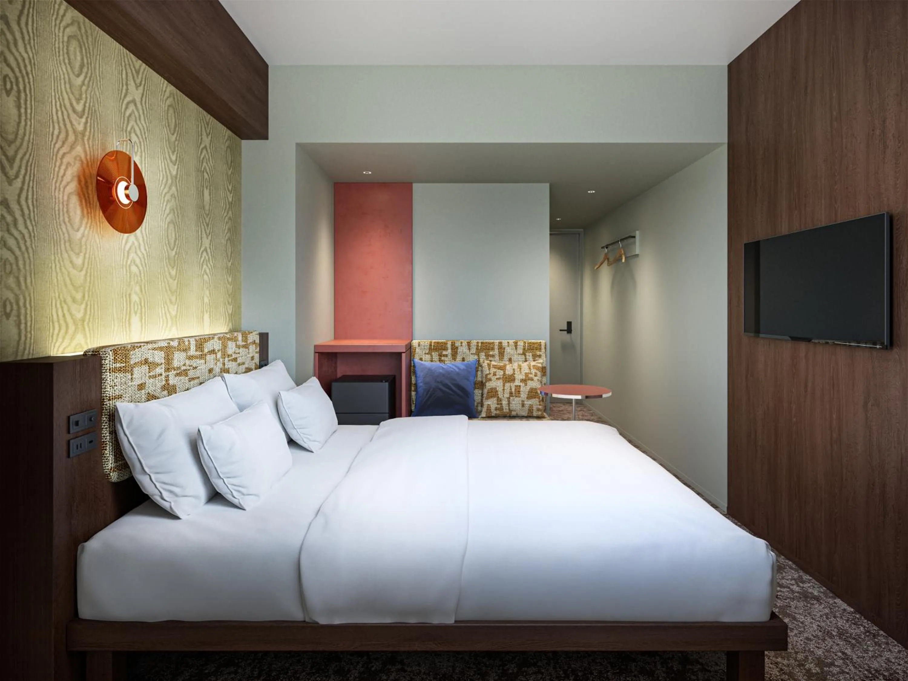 Photo of the whole room, Bed in Tokyu Stay Shinjuku