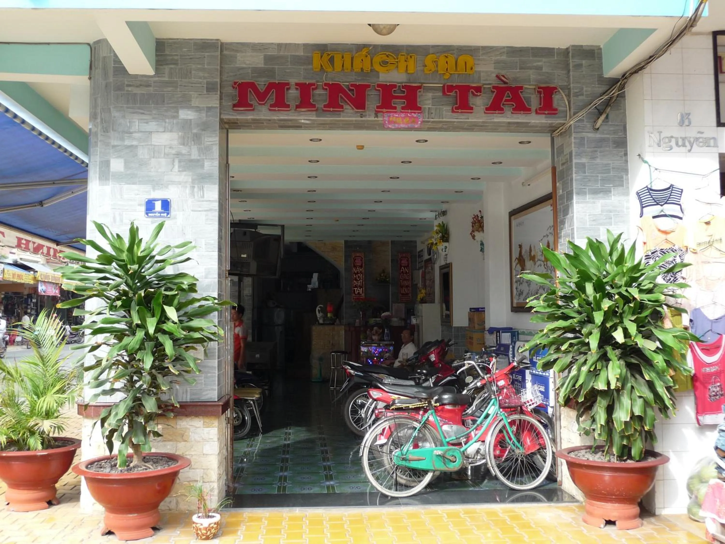 Bird's eye view in Minh Tai Hotel