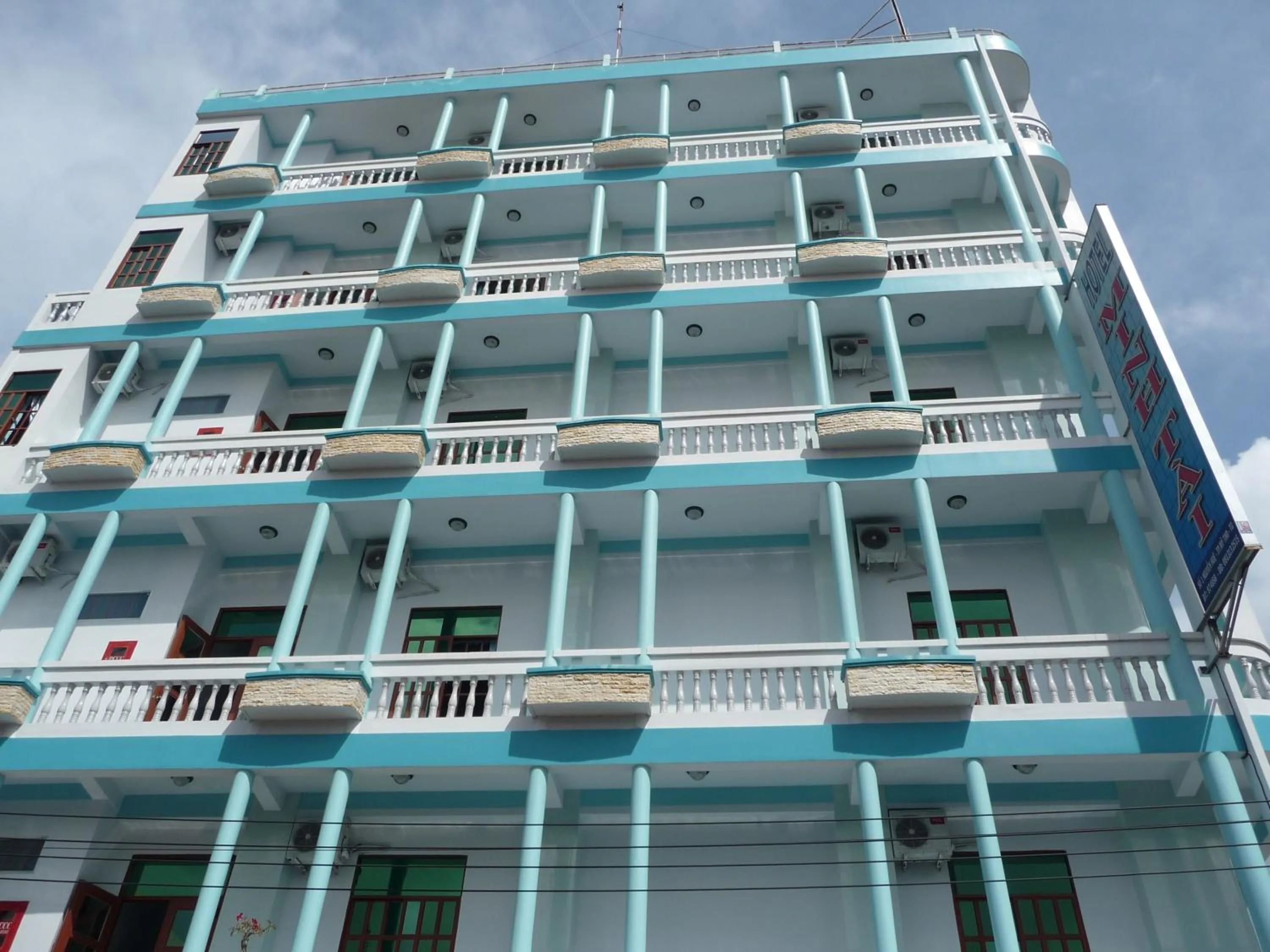 Bird's eye view in Minh Tai Hotel