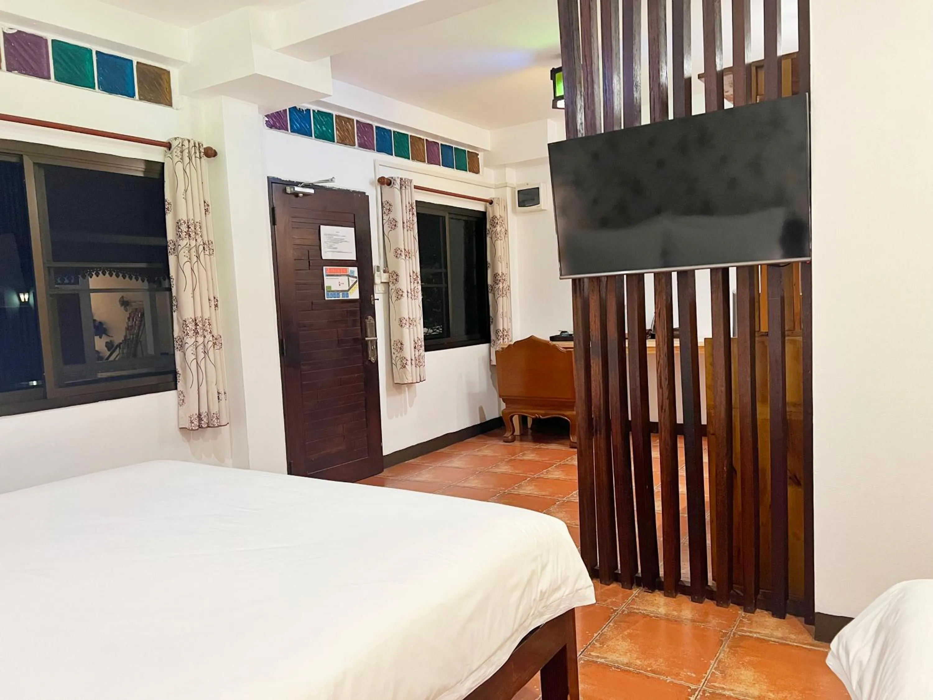 Bed in Somwang Boutique Hotel