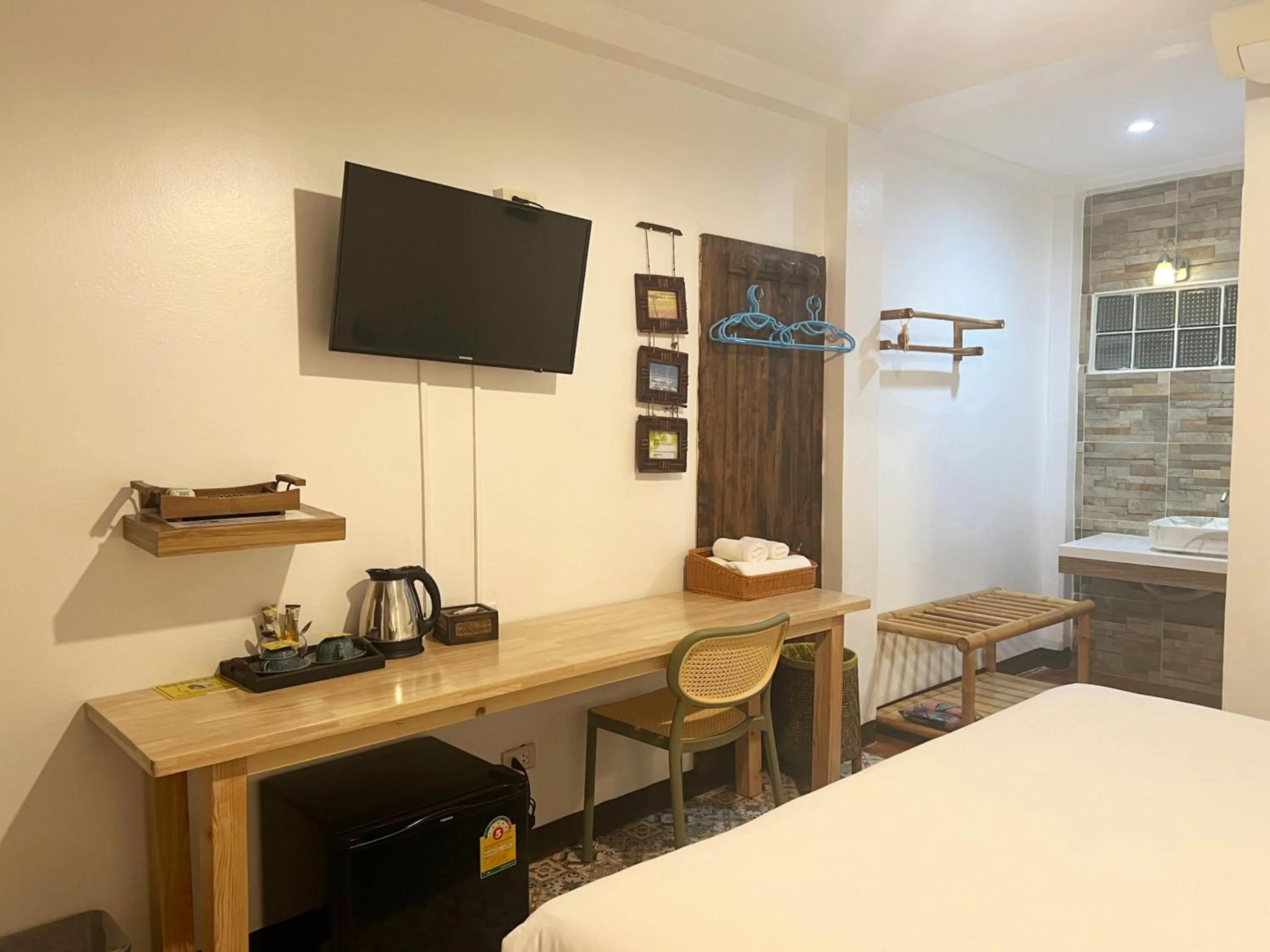 Bed in Somwang Boutique Hotel