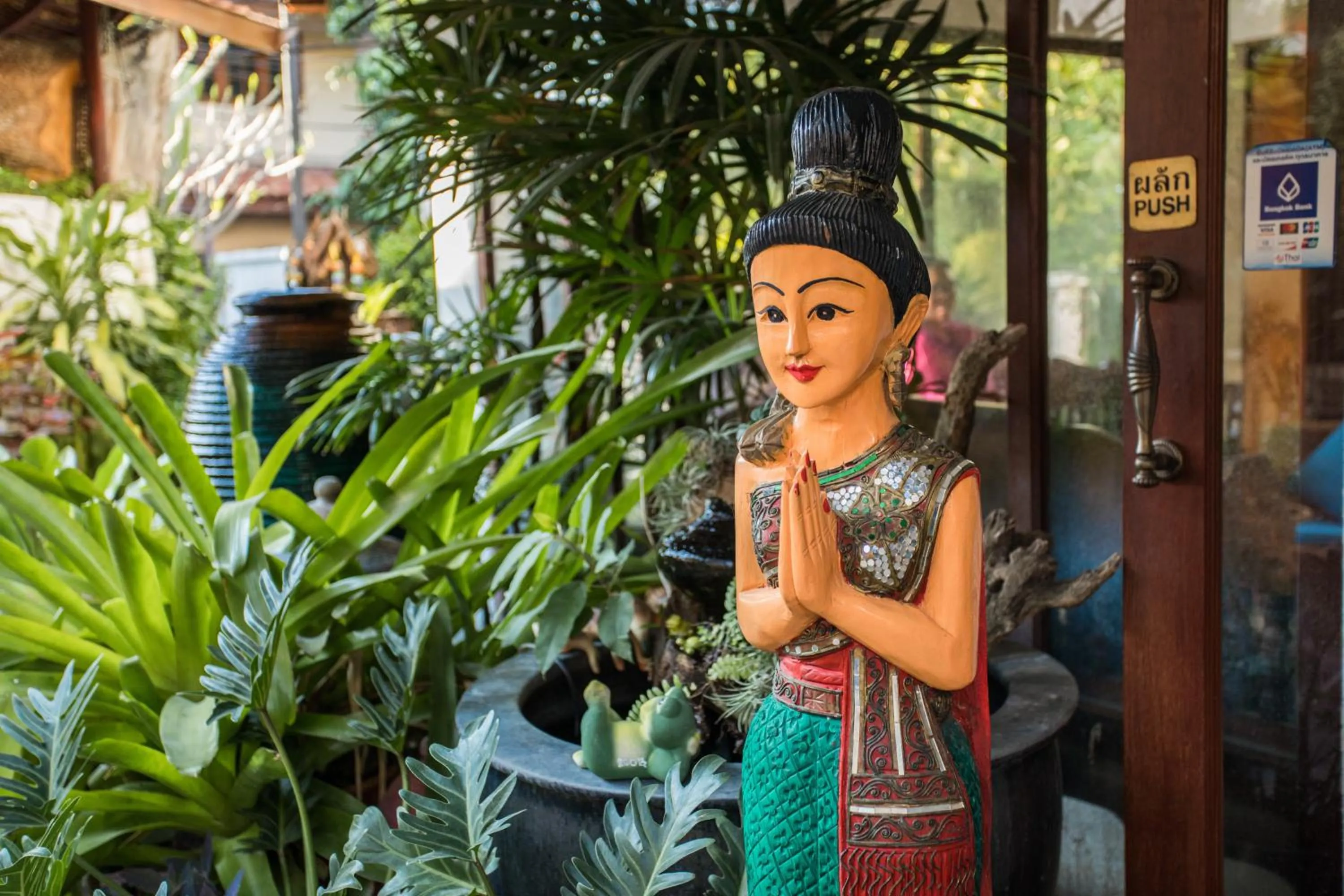Lobby or reception in Somwang Boutique Hotel