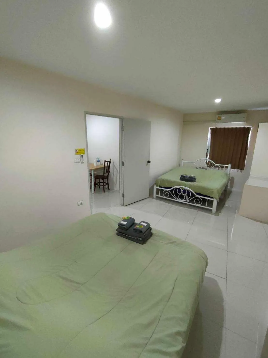 Bed in Sorworakit Hotel