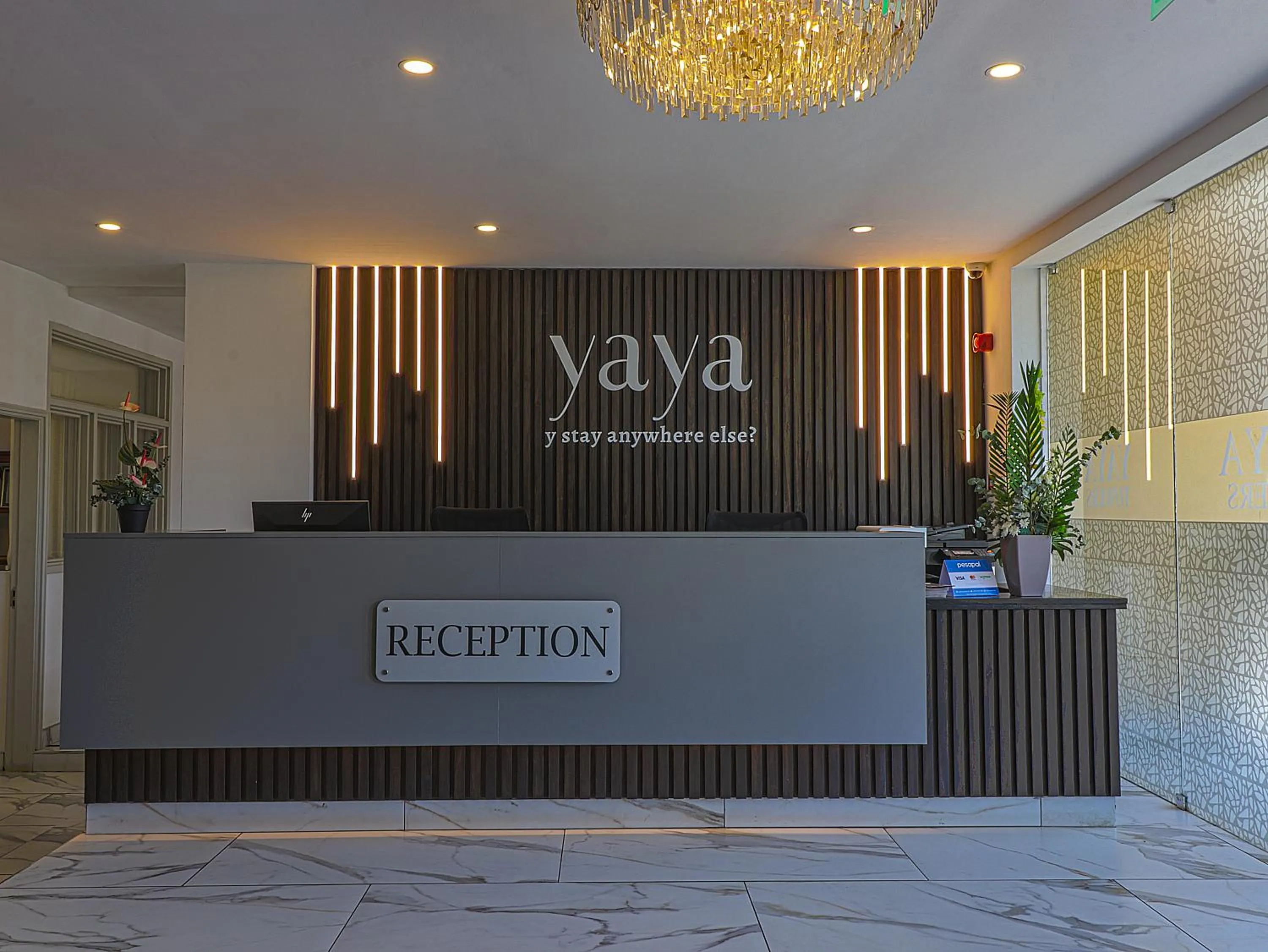 Lobby or reception in Yaya Hotel & Apartments