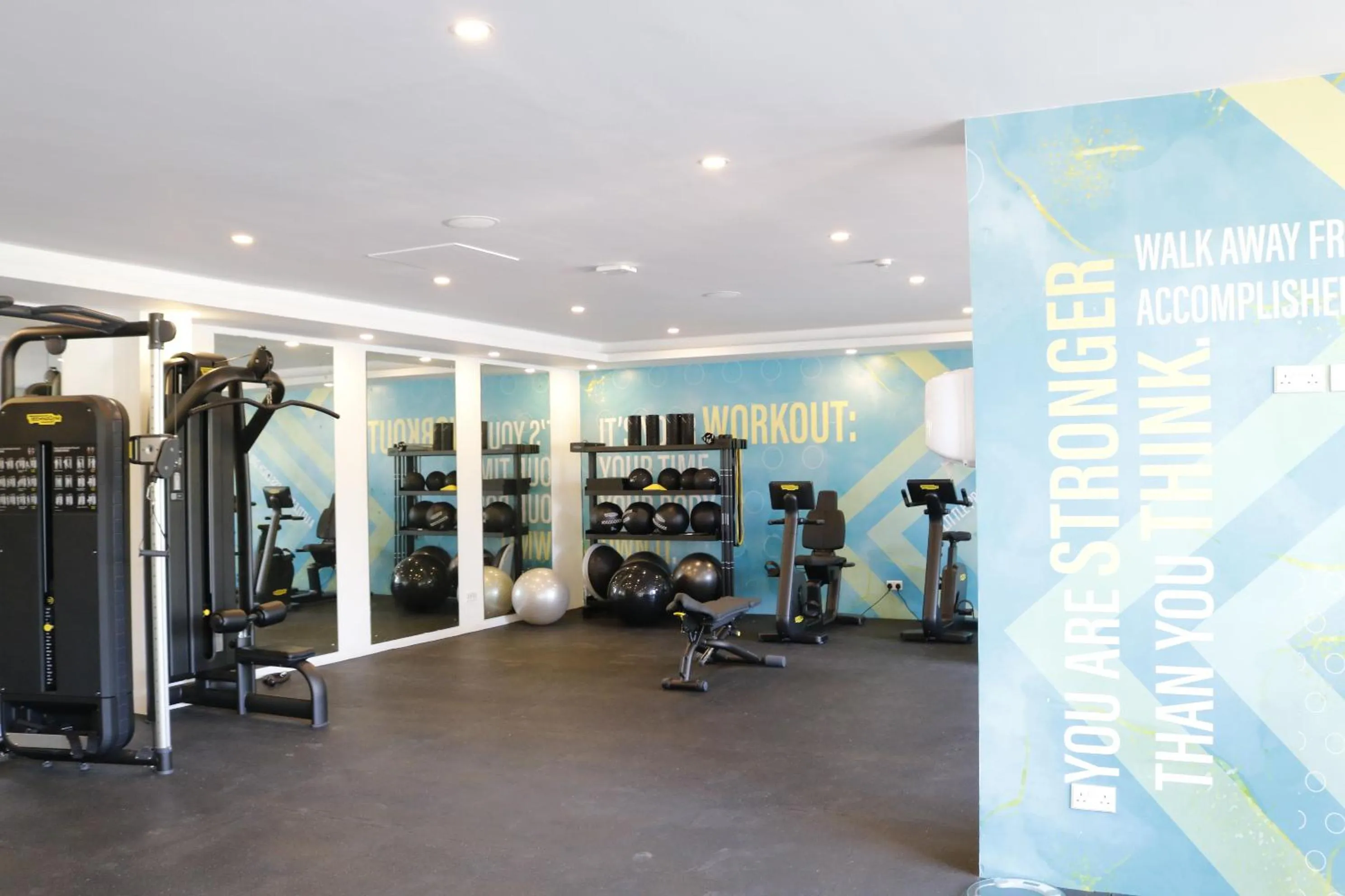Fitness centre/facilities in Yaya Hotel & Apartments