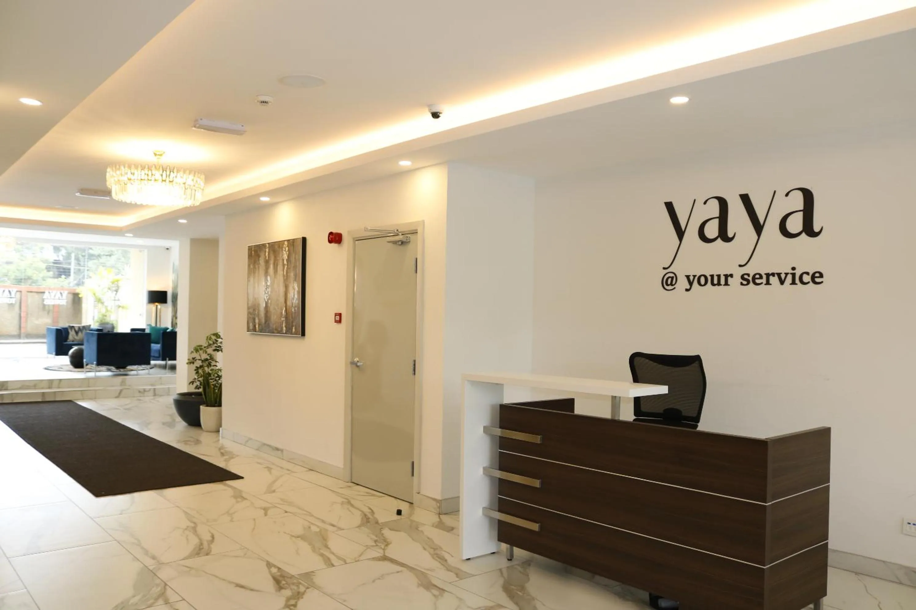 Lobby or reception in Yaya Hotel & Apartments