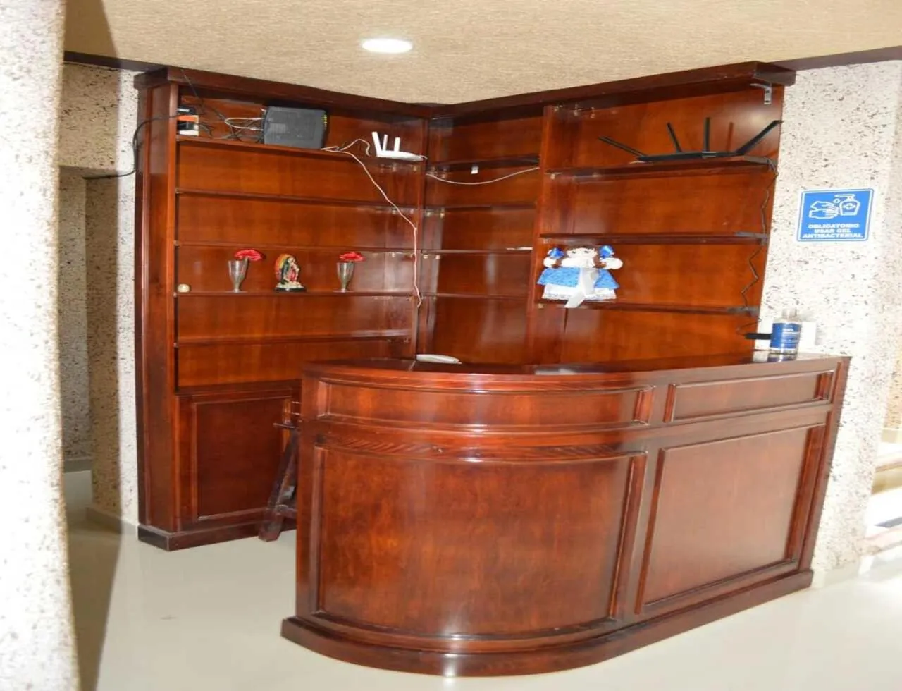Lobby or reception in Hotel Guadalupe Bernal