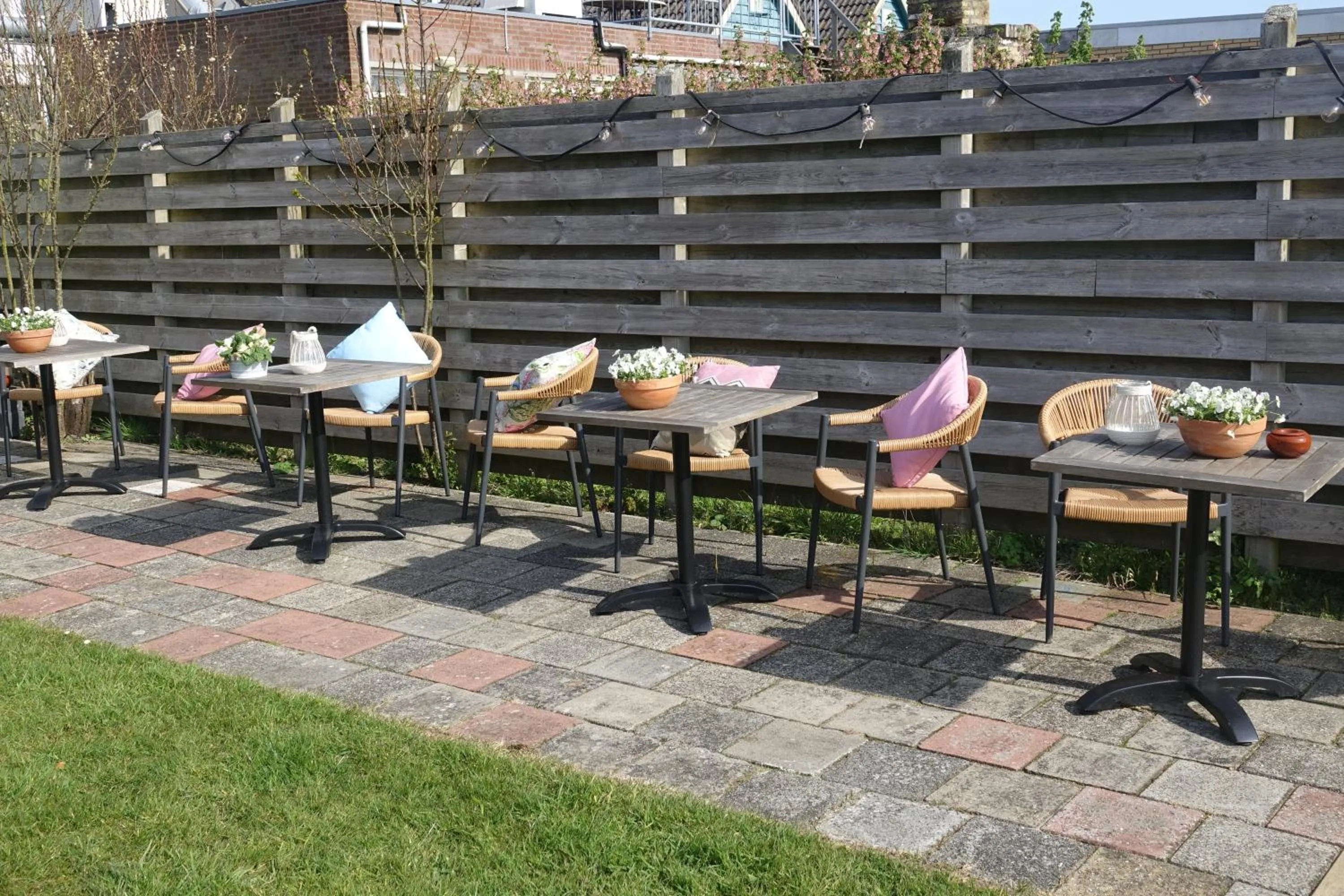 Balcony/Terrace in Hotel het Anker van Texel