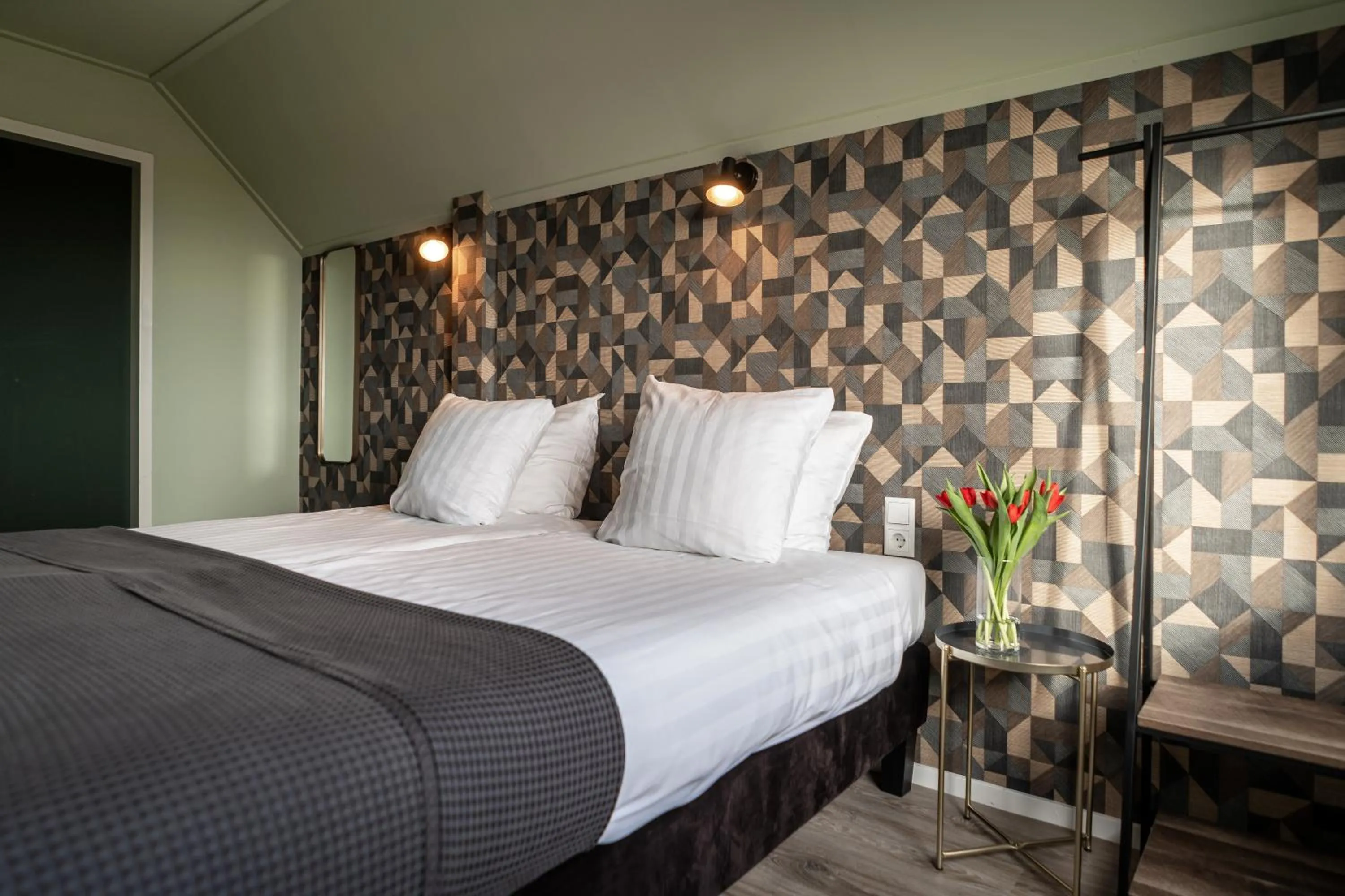 Bedroom, Bed in Hotel het Anker van Texel