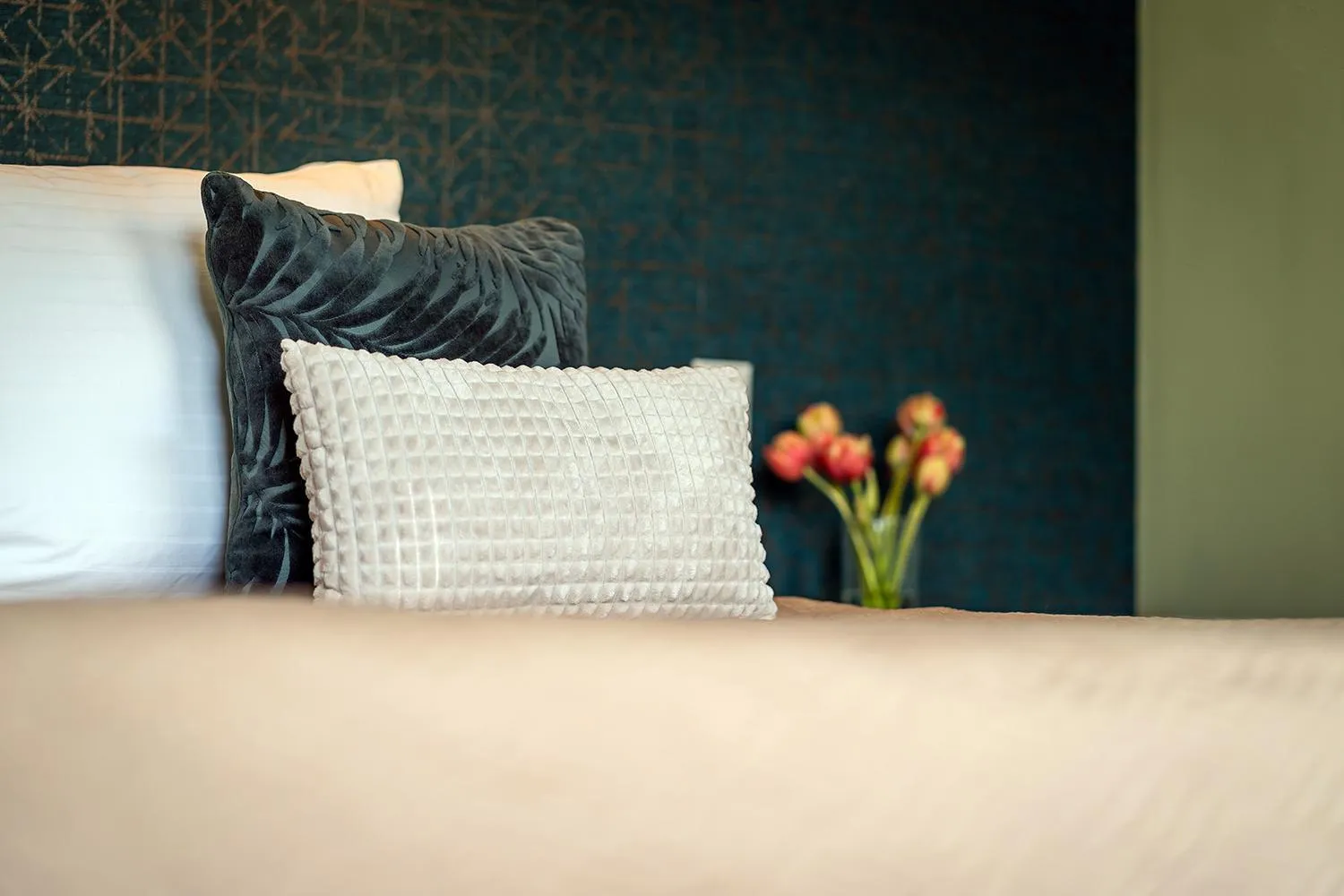 Bedroom, Bed in Hotel het Anker van Texel