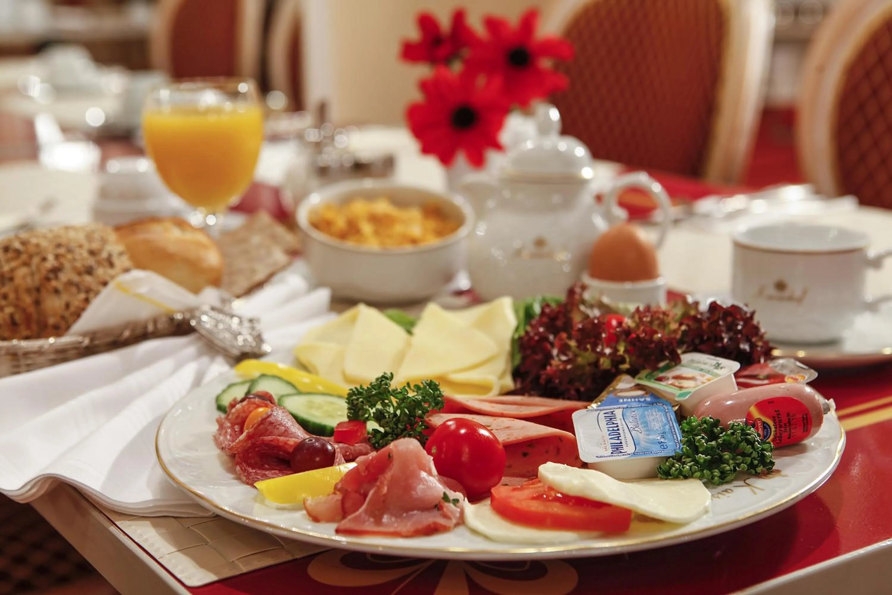 Food in Gästehaus Kaiserhof Lübeck