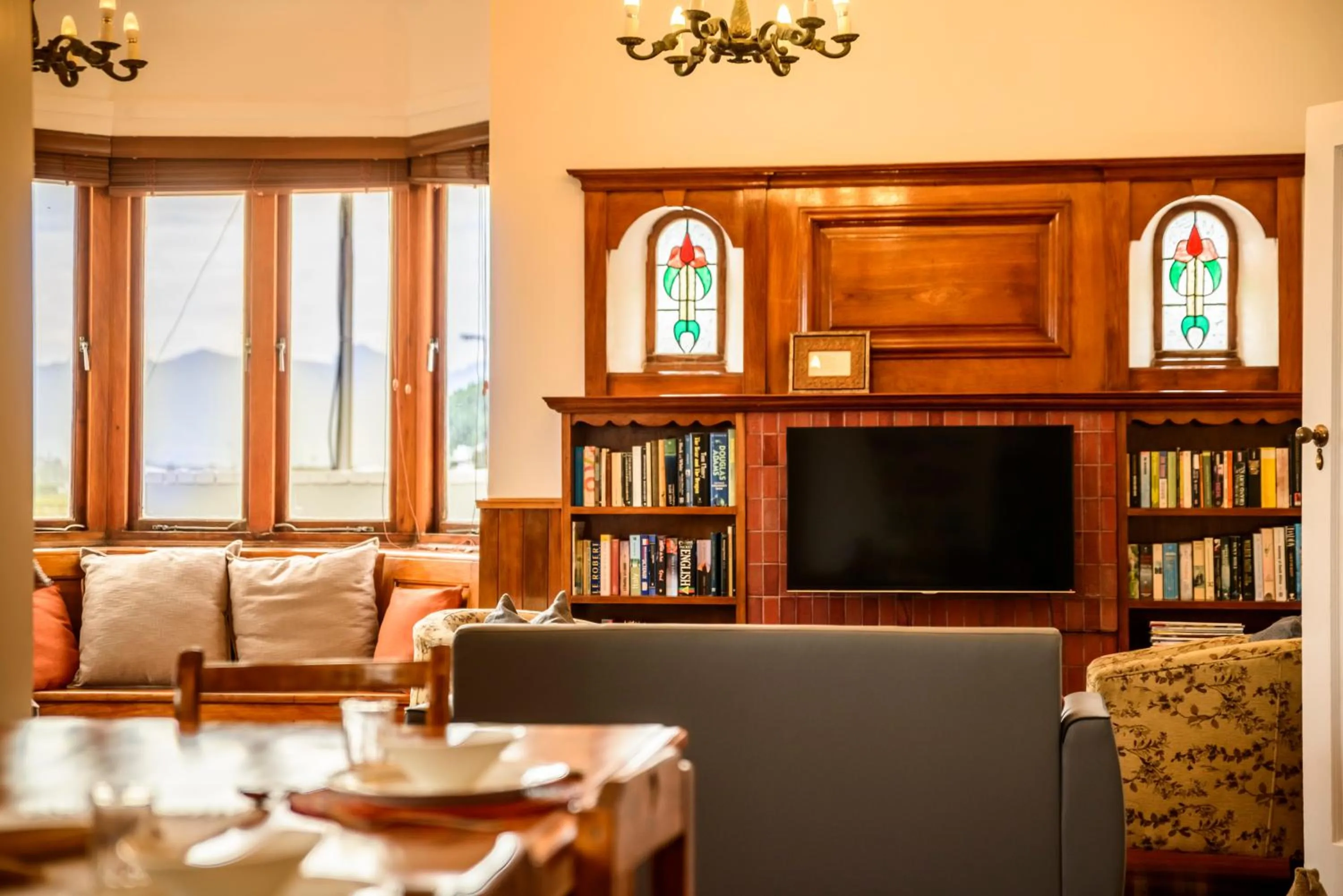 Communal lounge/ TV room in The Muize