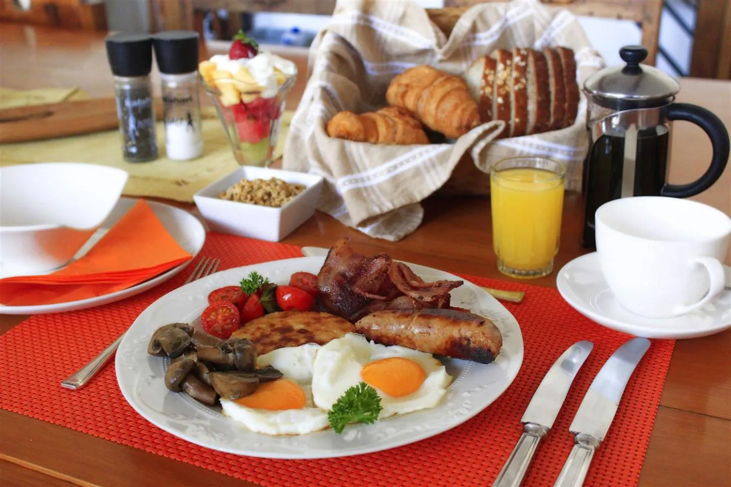 English/Irish breakfast in The Muize