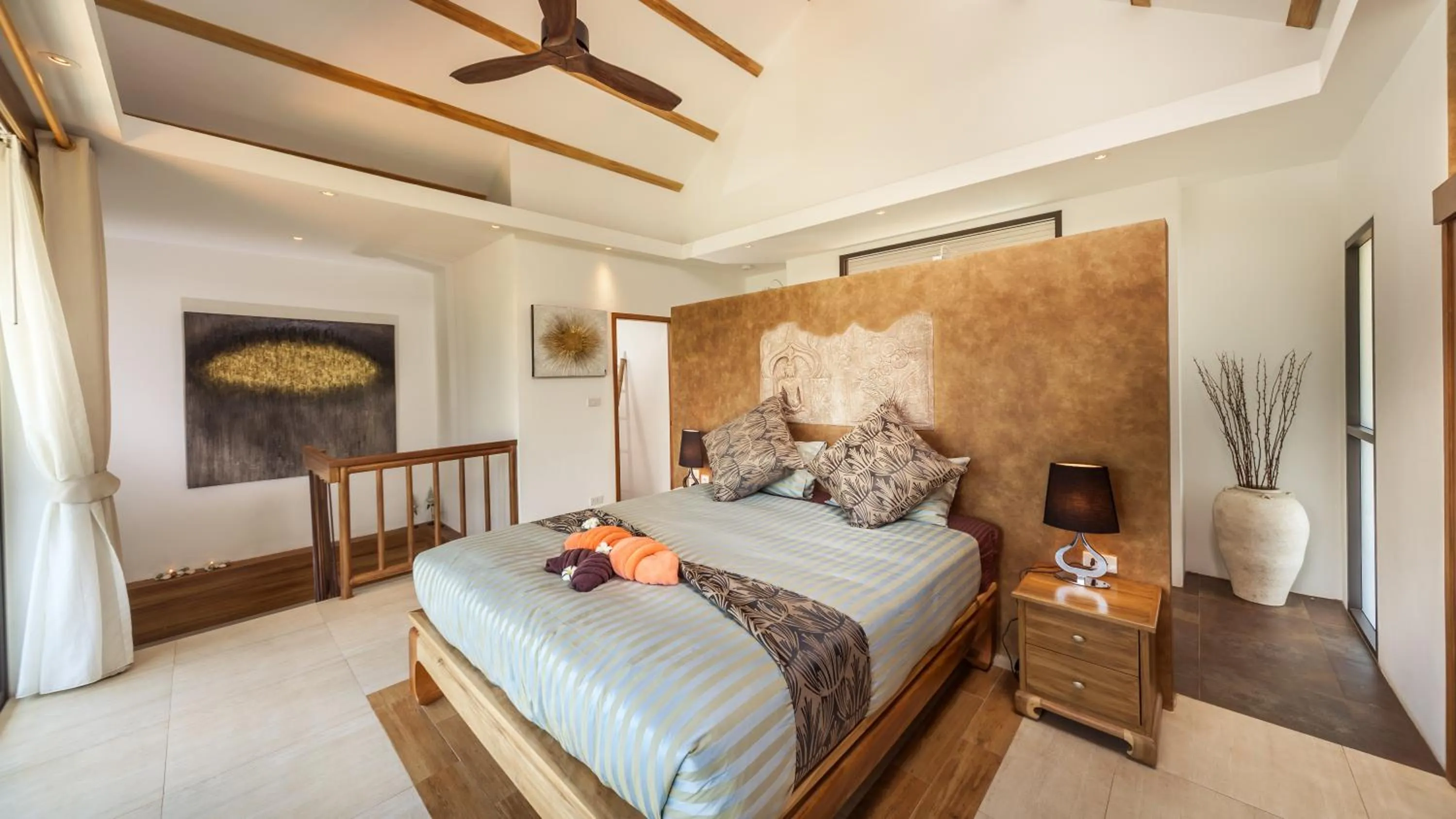 Bedroom, Bed in Khwan Beach Resort - Luxury Glamping and Pool Villas Samui - Adults Only - SHA Extra Plus