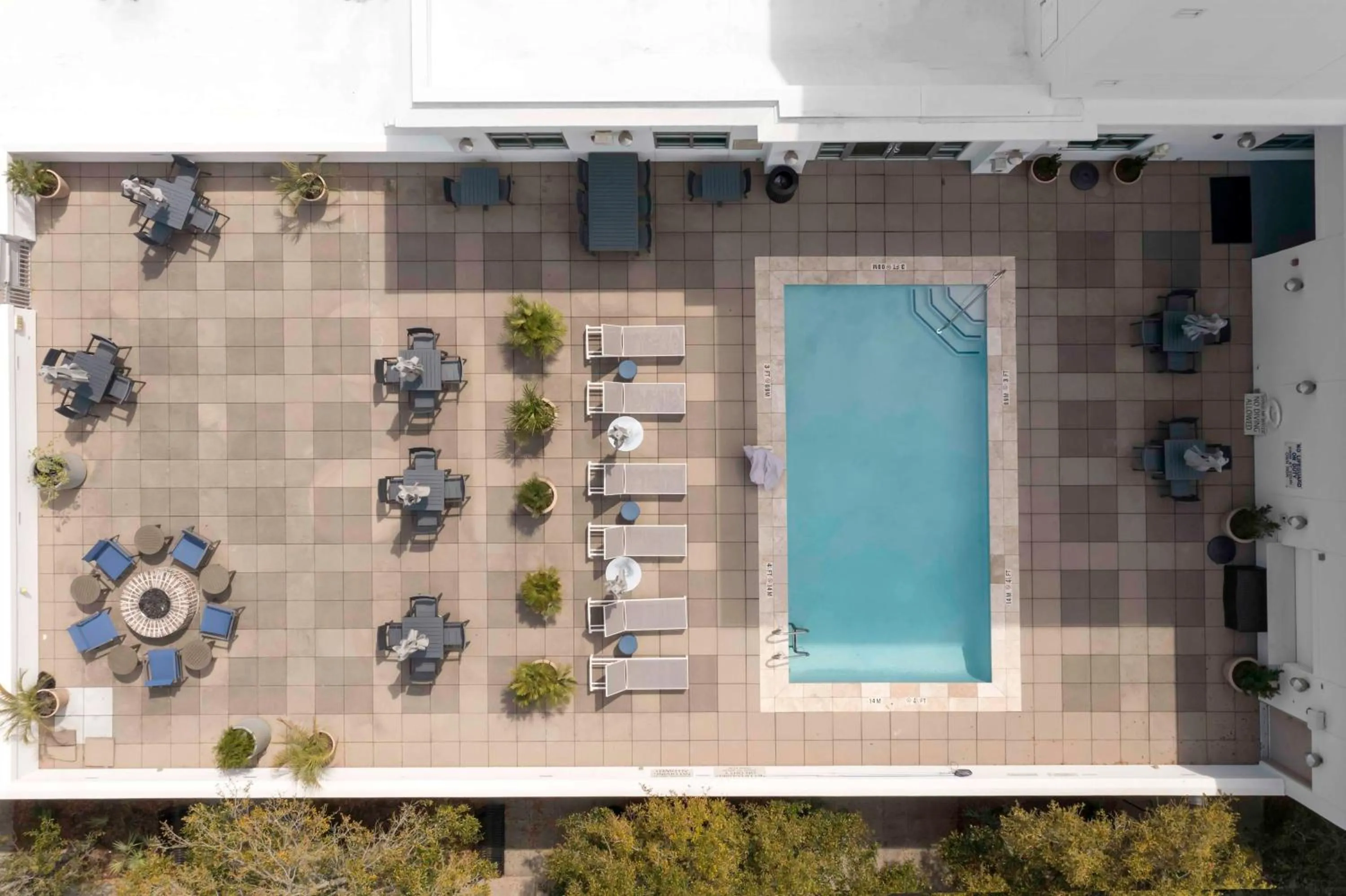 Pool view in Hilton Garden Inn Charleston / Mt. Pleasant