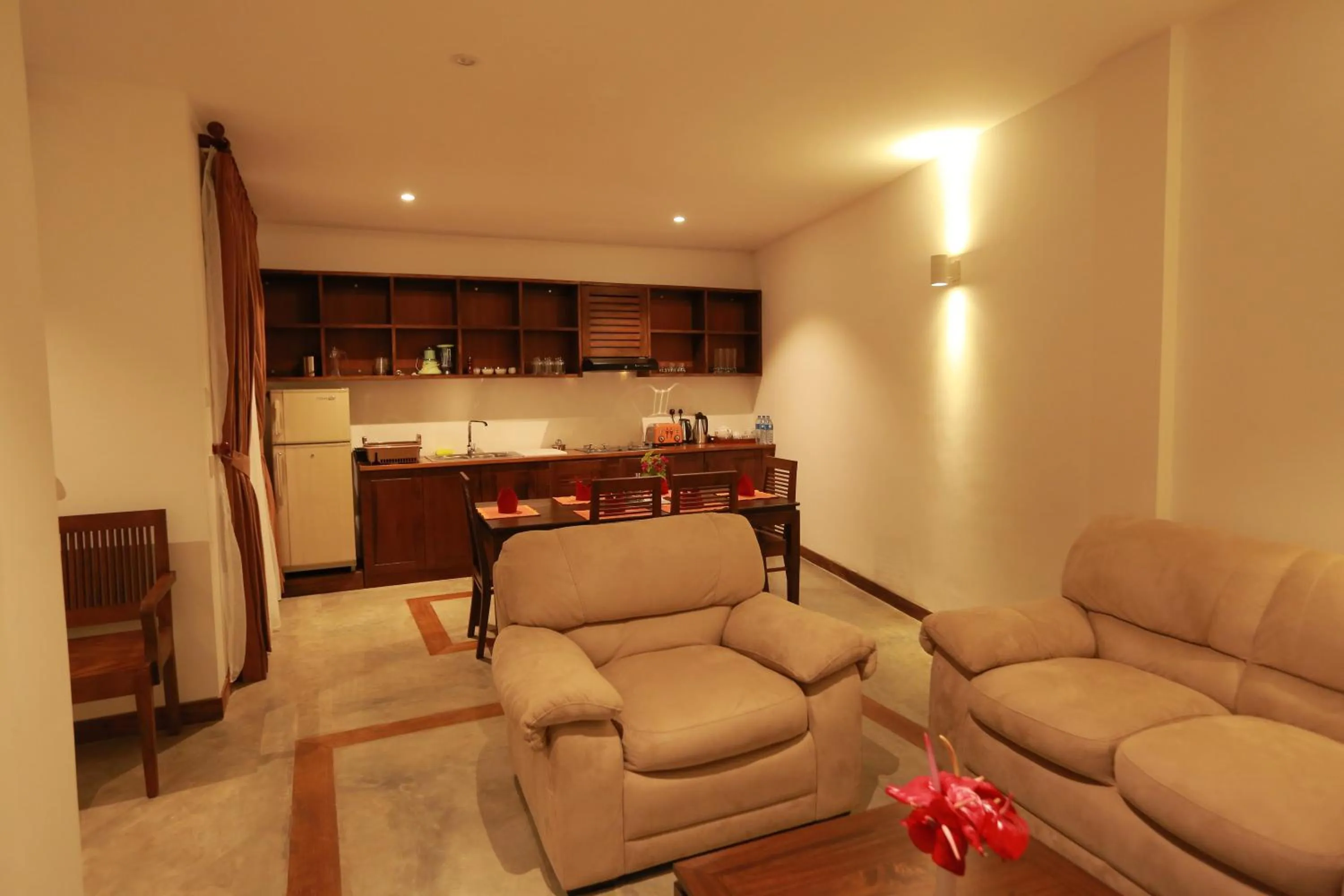 Living room in Refresh Hotel Hikkaduwa