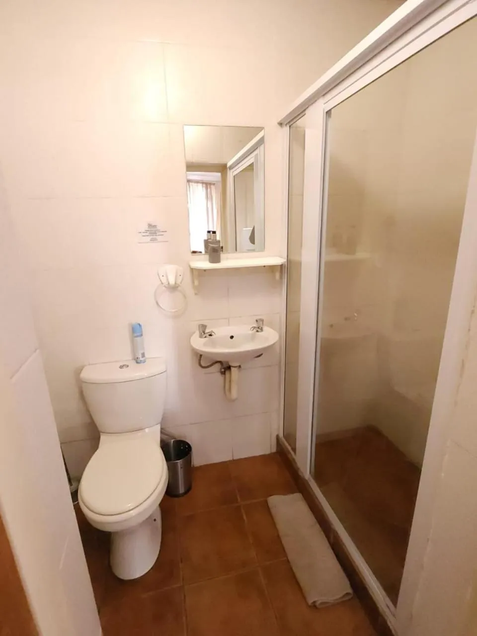 Shower in Rusplek Guesthouse and Conference Centre