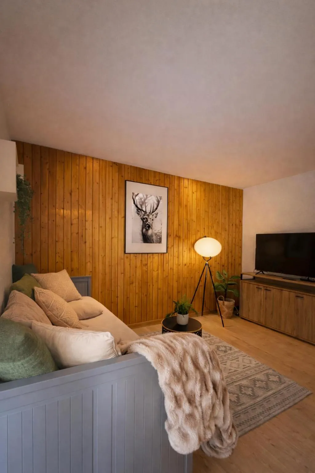 Bed in Appartement central Free Parking