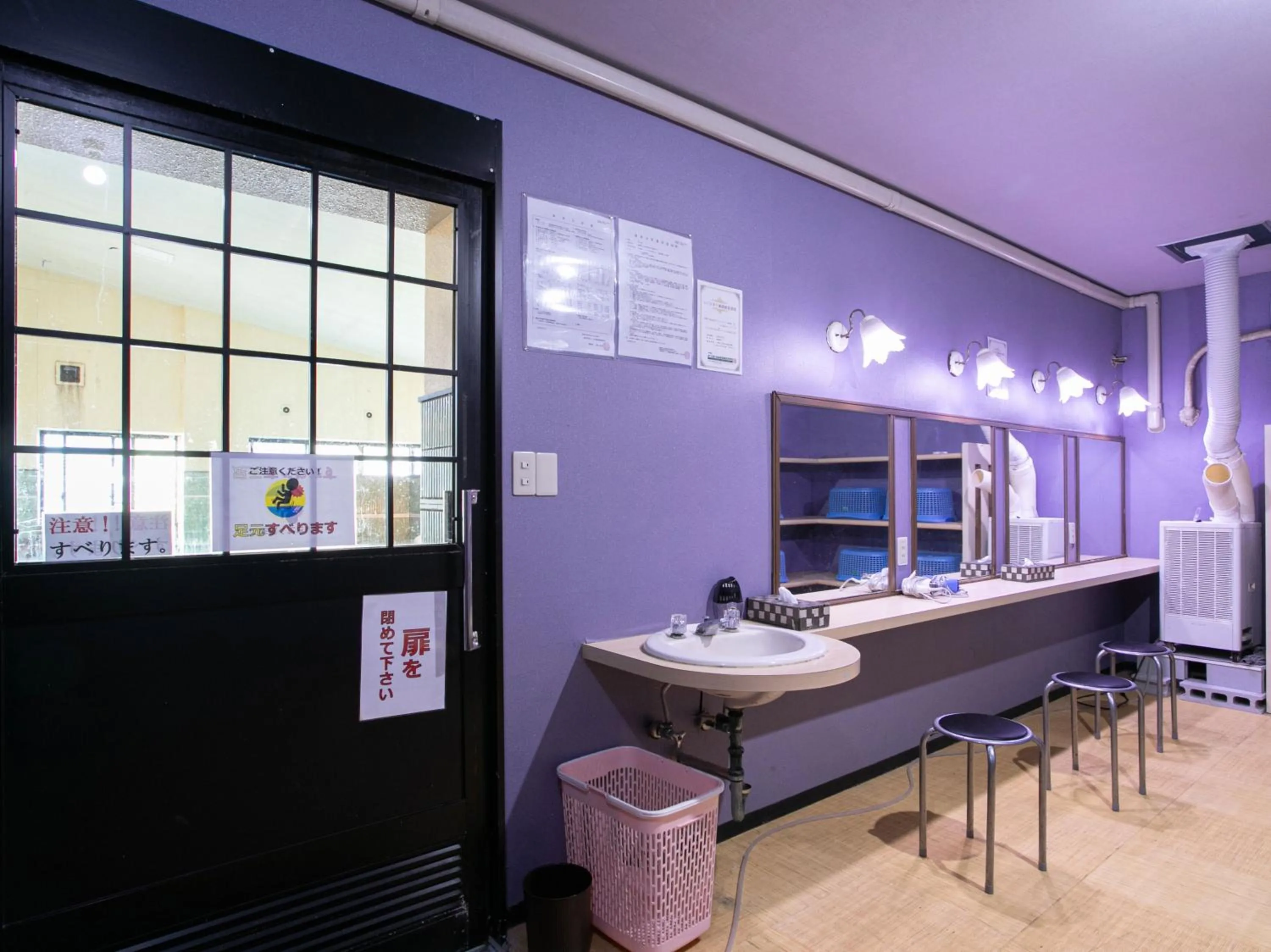 Public Bath in Hotel Hanagesiki