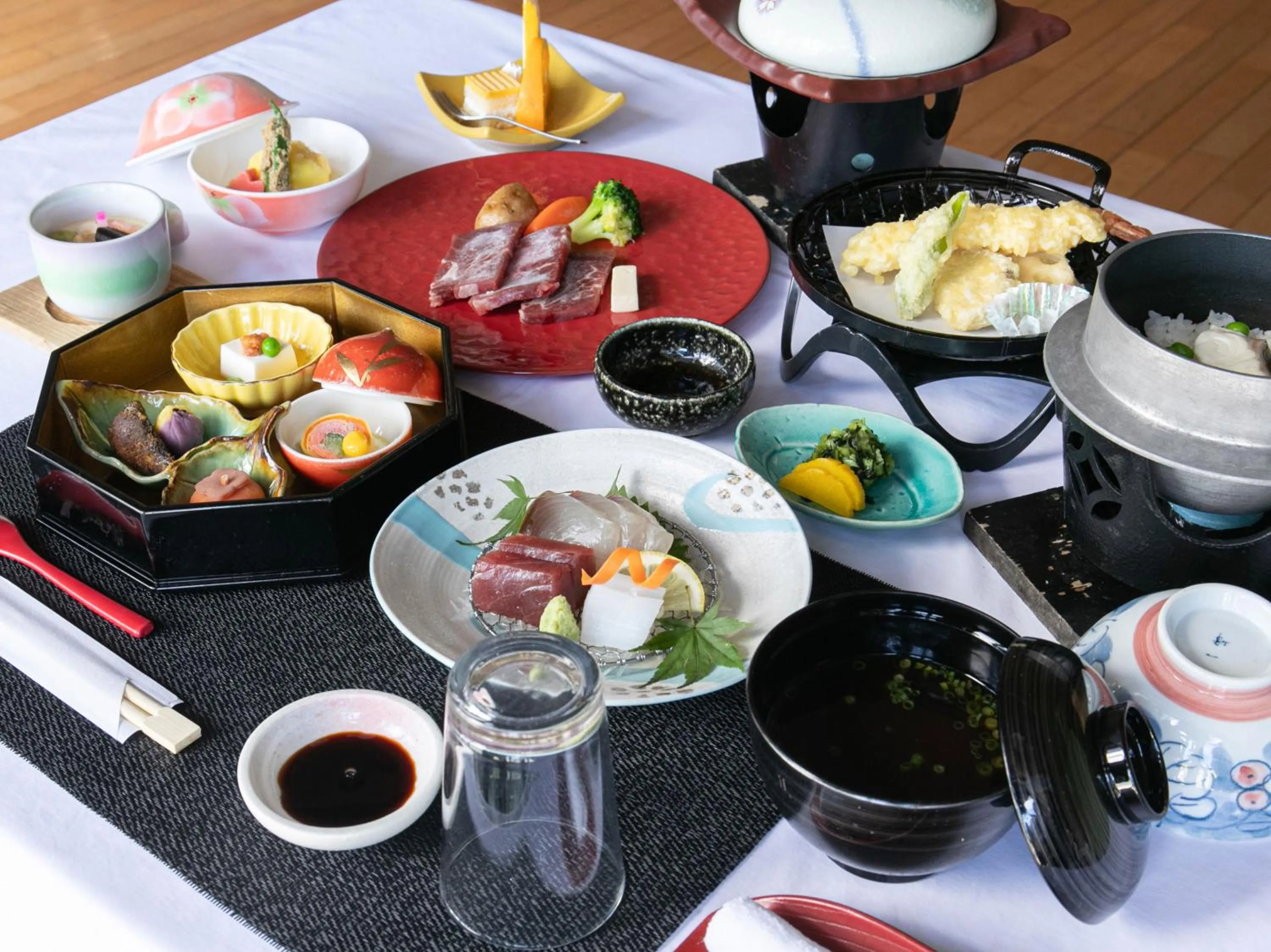 Dinner in Hotel Hanagesiki