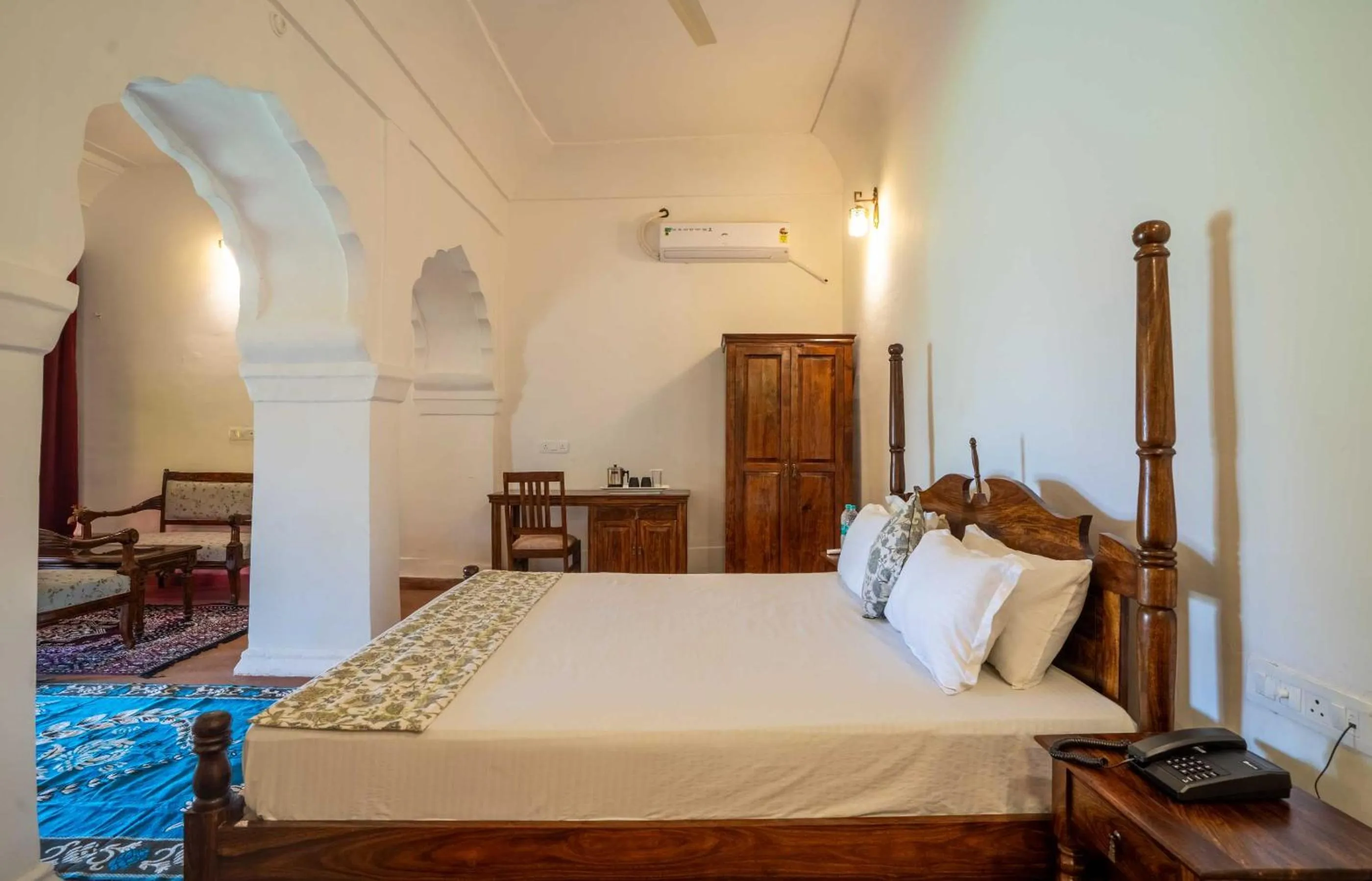 Bedroom, Bed in Fort Khawa Palace and Resort
