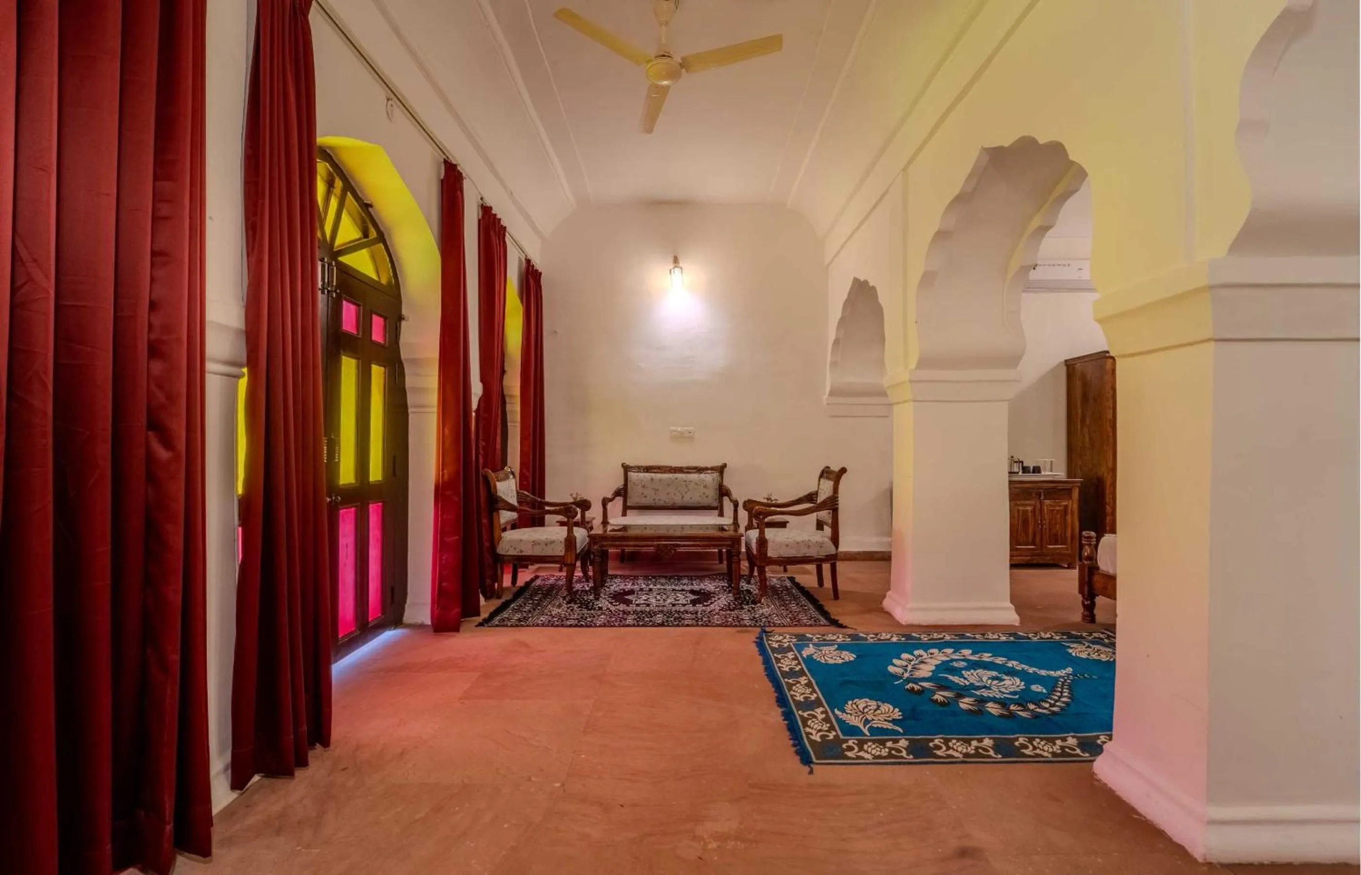 Living room in Fort Khawa Palace and Resort